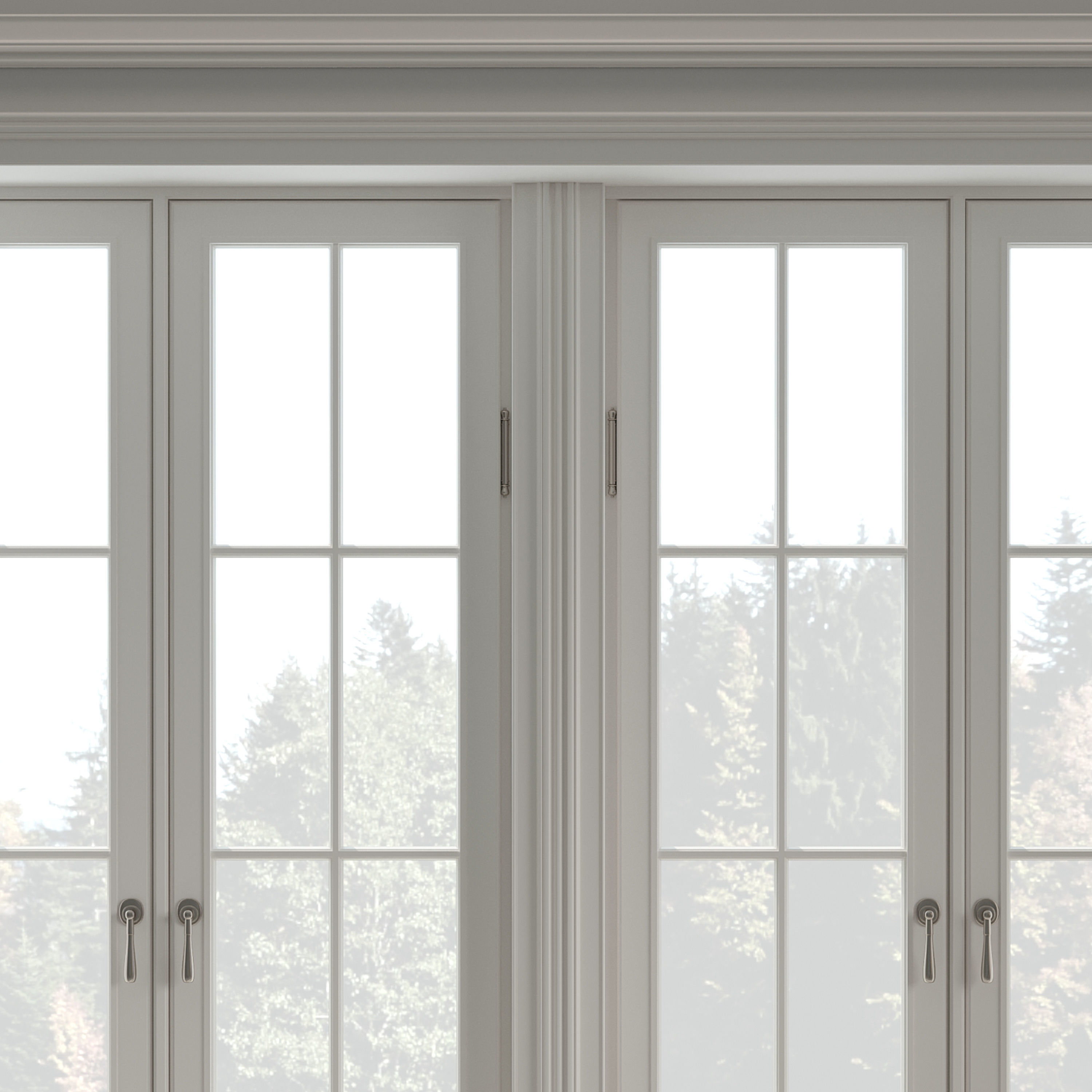 Classic door 5 3D model_4