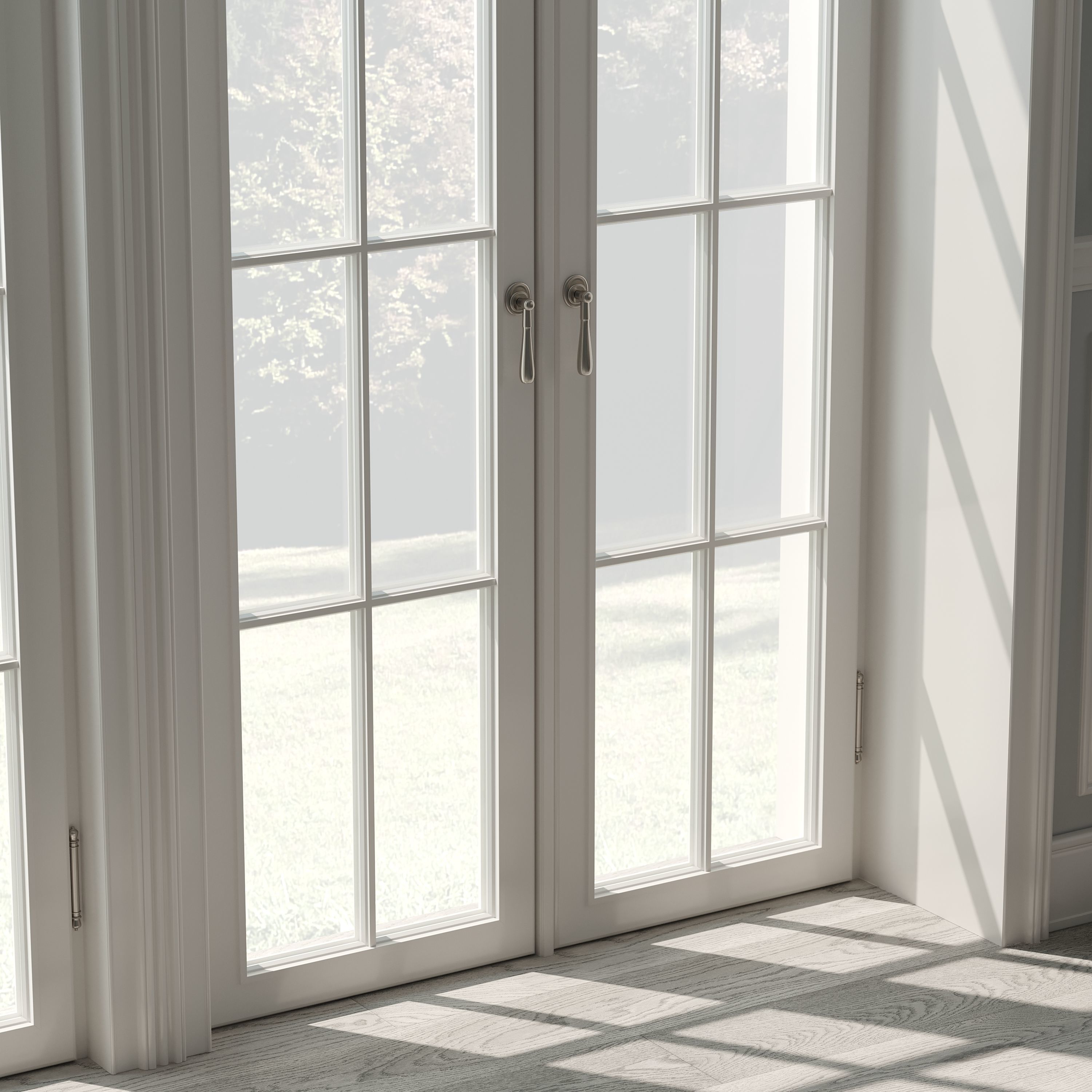 Classic door 5 3D model_2