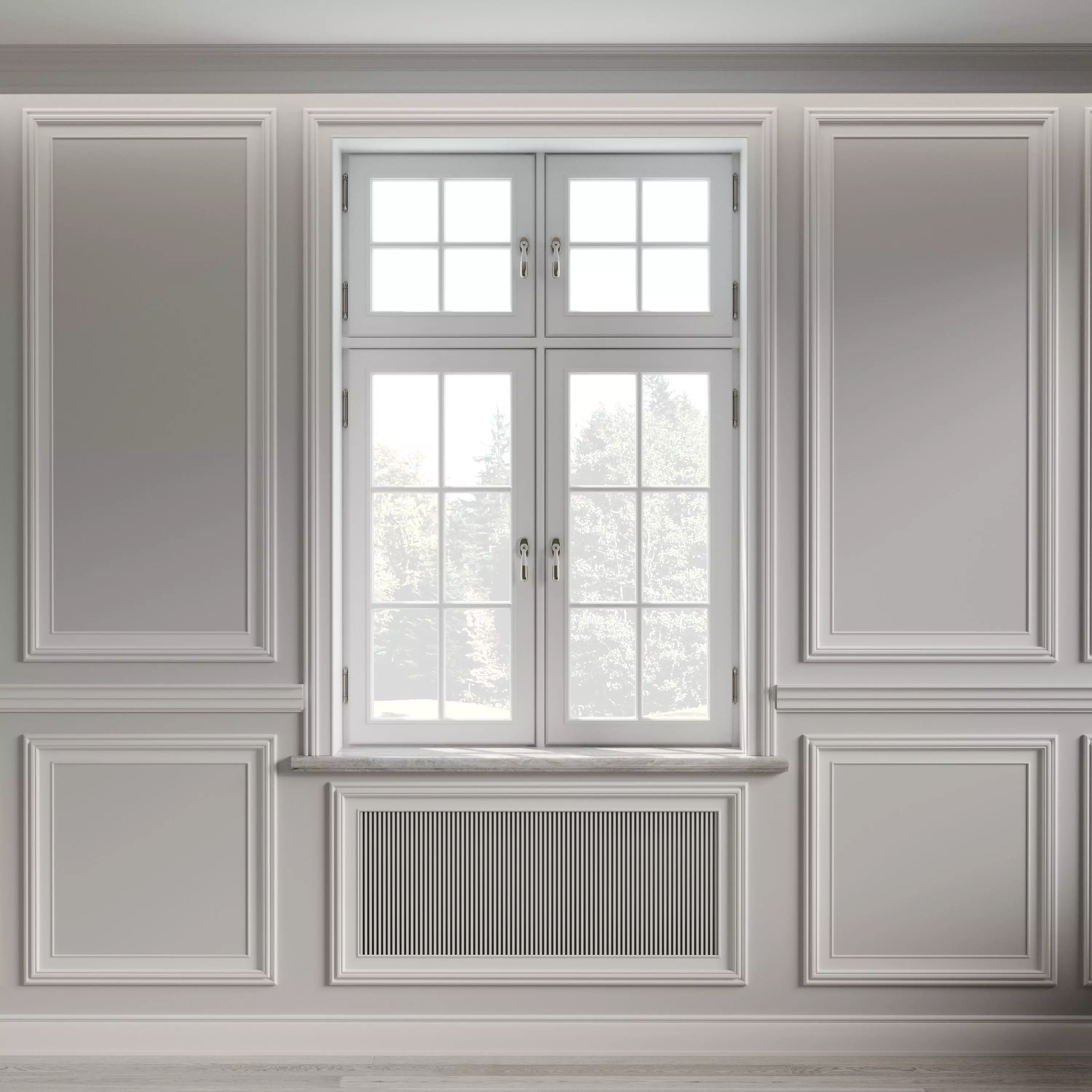 Classic window 7 3D model