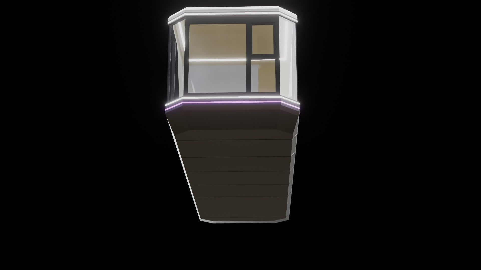 Capsule Home Low-poly 3D model_36