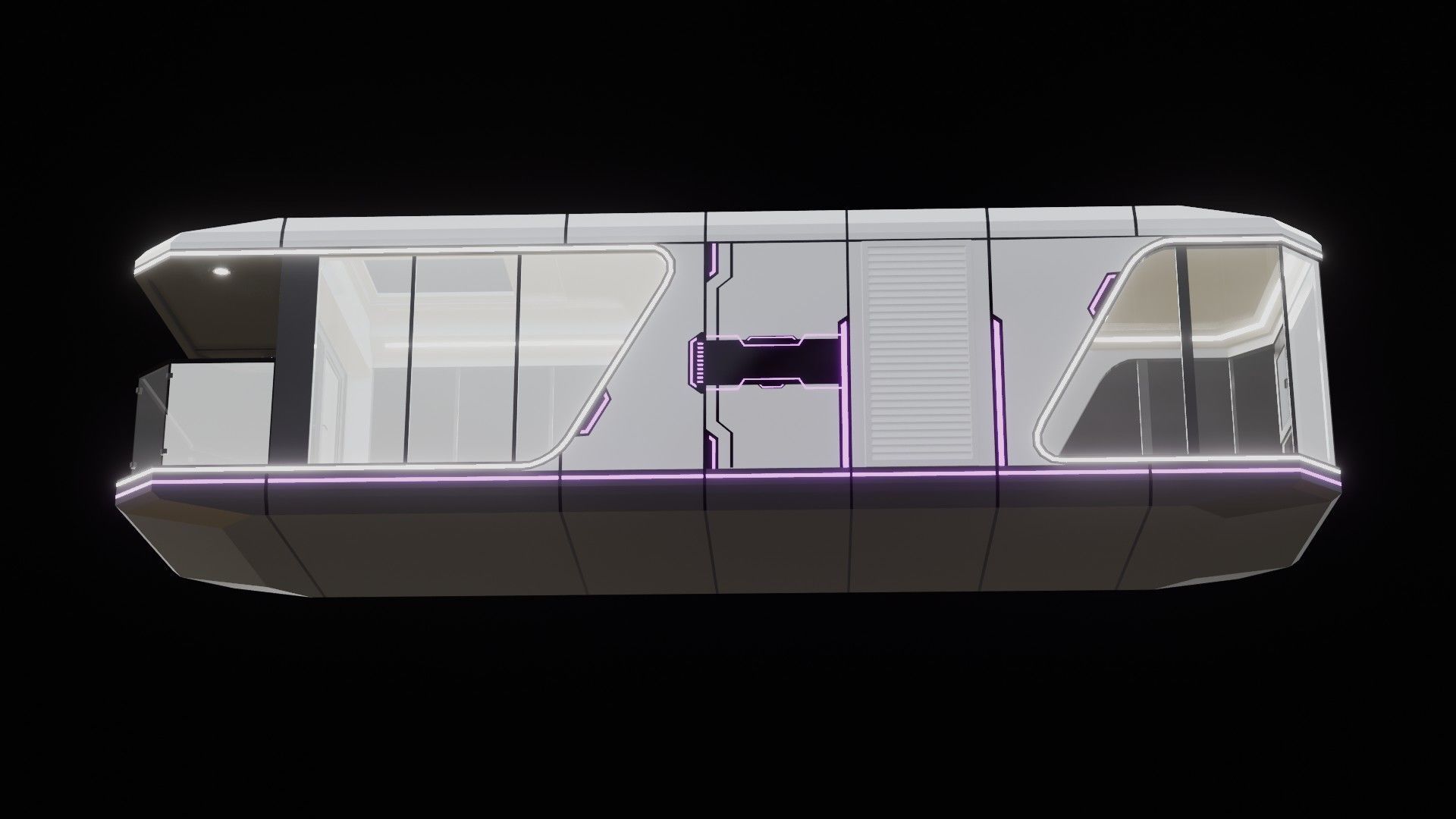 Capsule Home Low-poly 3D model_31