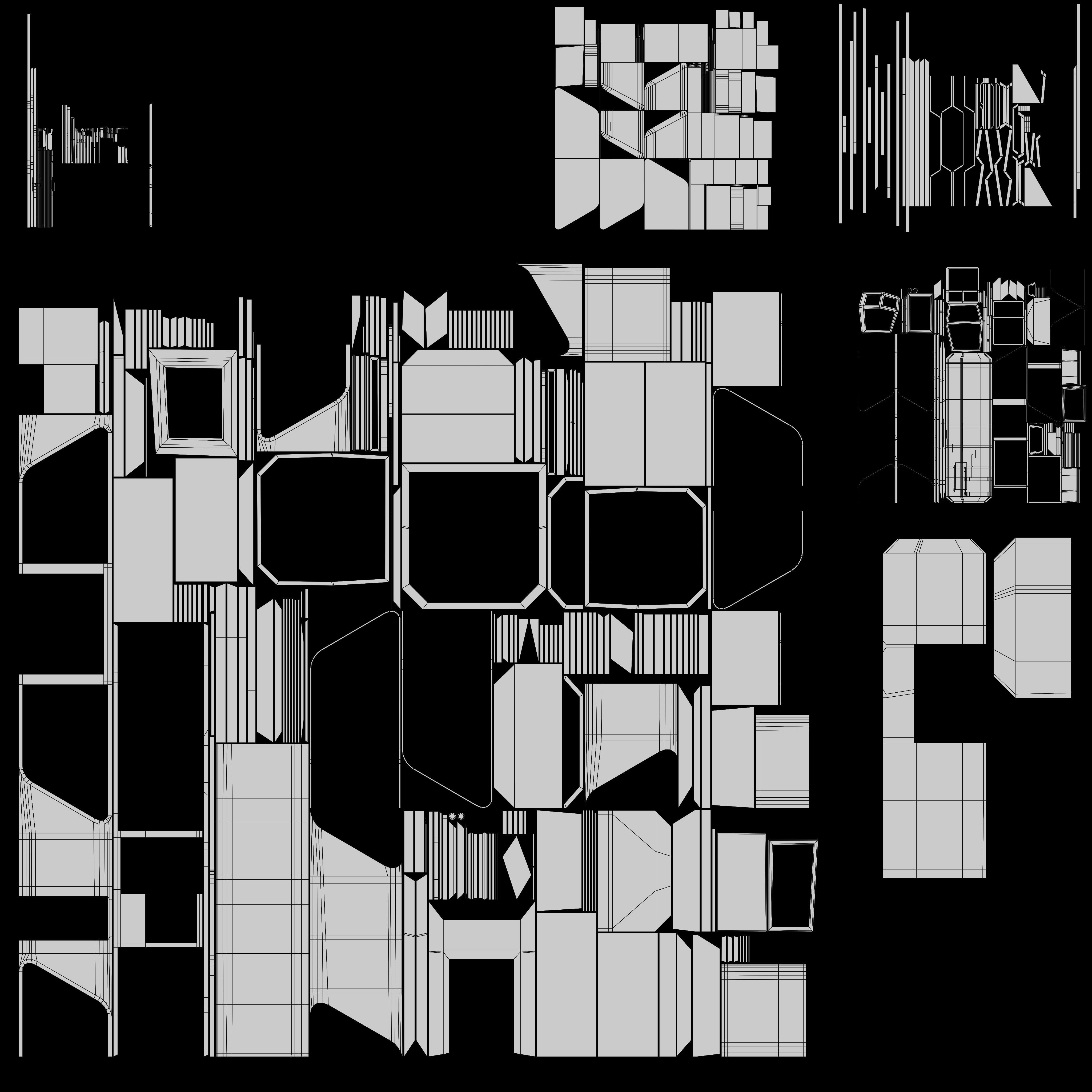 Capsule Home Low-poly 3D model_61