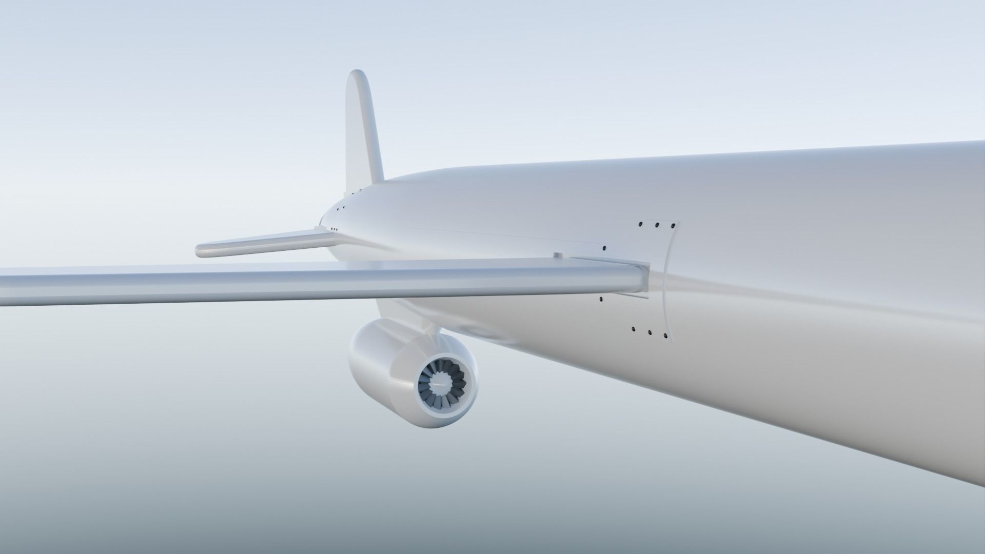 KH-55 Russian Cruise Missile 3D print model_2