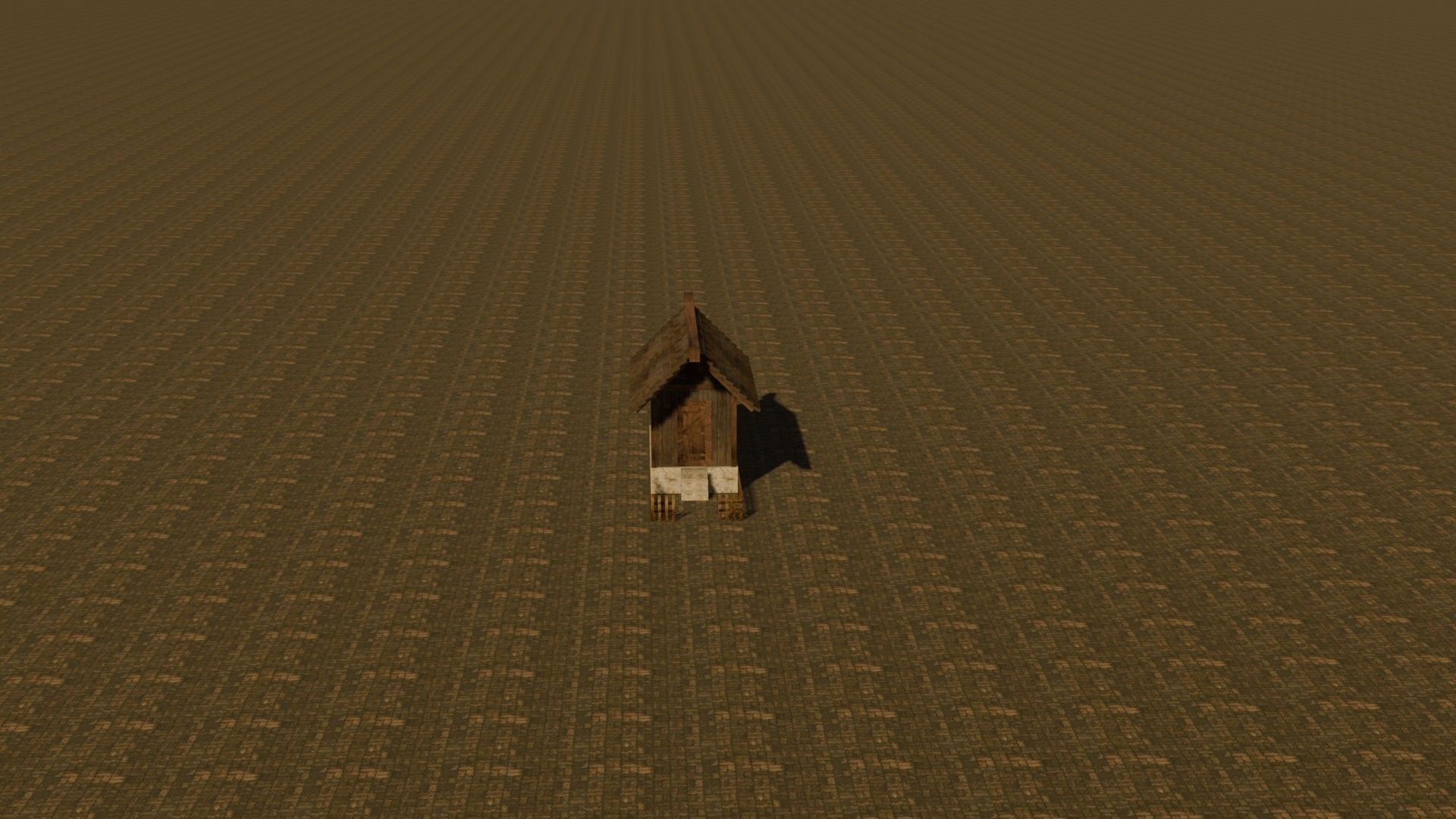 Medieval House 21 Free low-poly 3D model_17