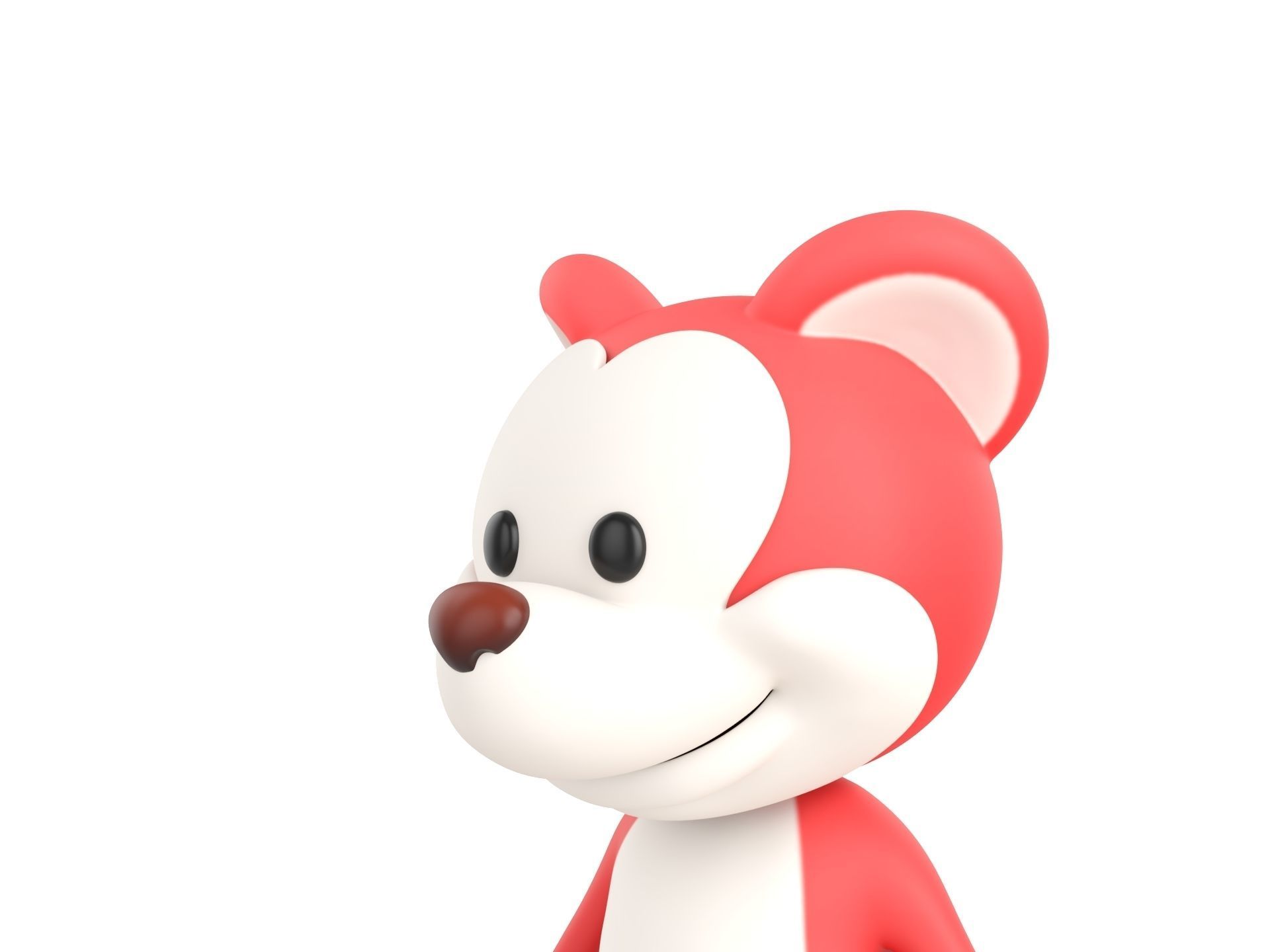 Mascot020 Johny 3D model_8