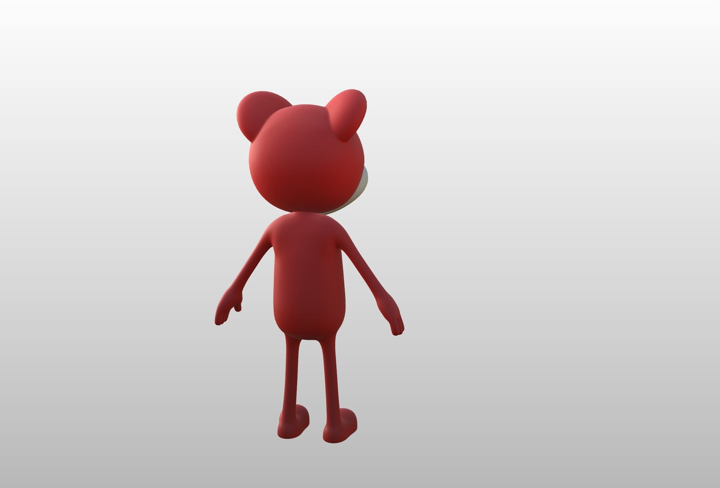 Mascot020 Johny 3D model_15