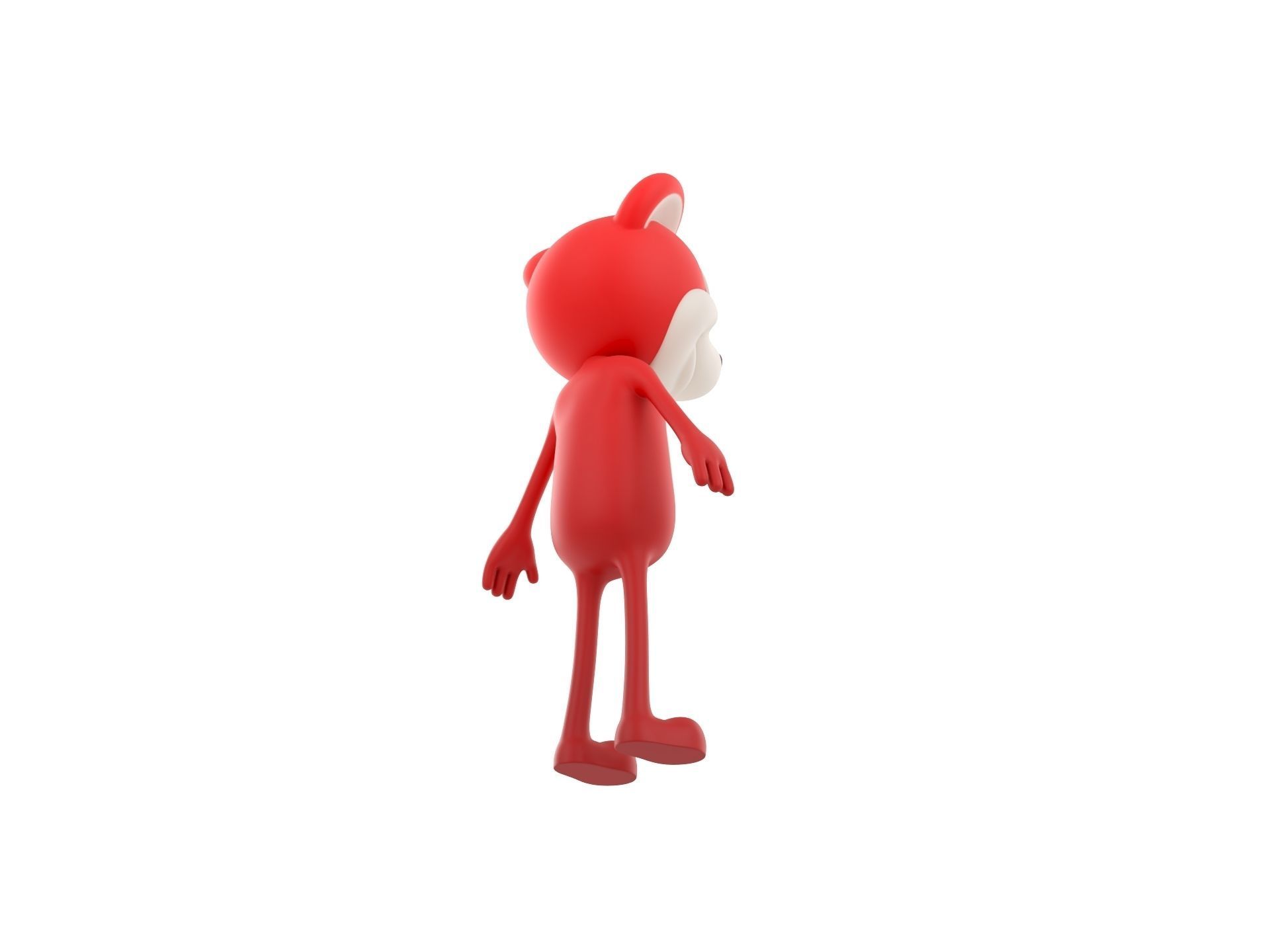 Mascot020 Johny 3D model_4
