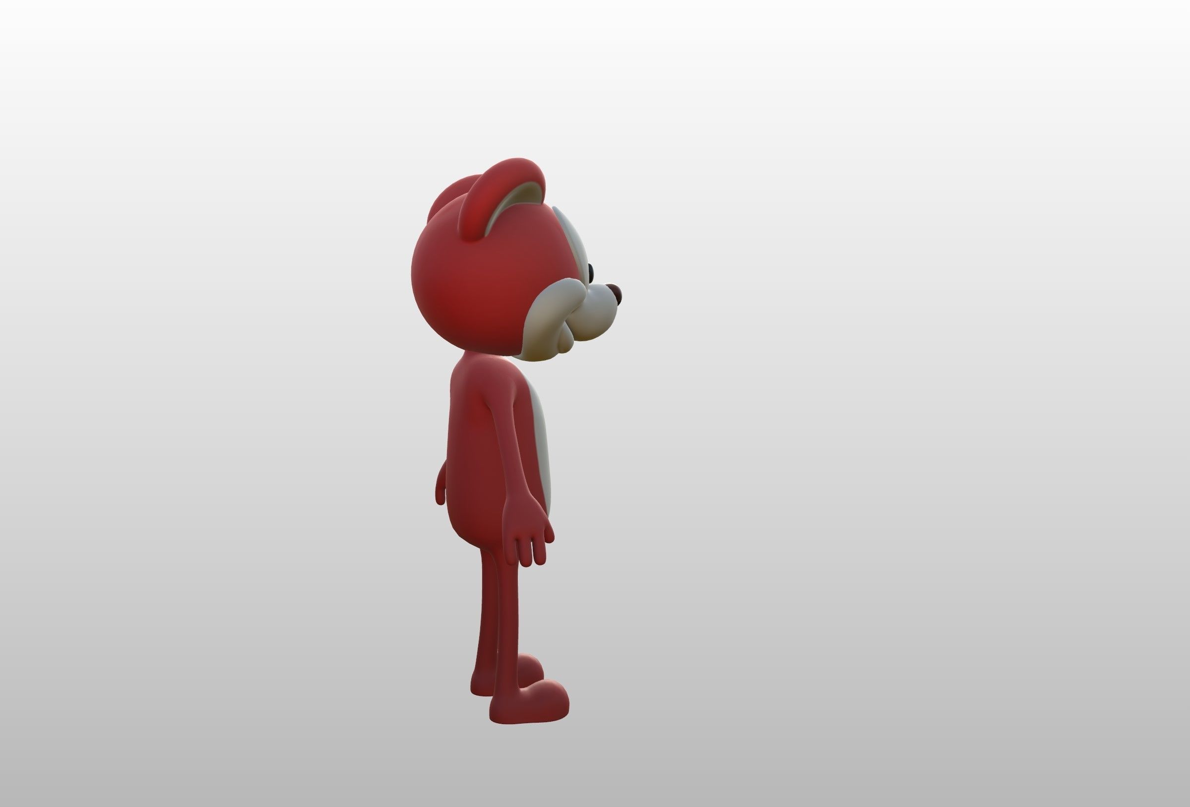 Mascot020 Johny 3D model_14