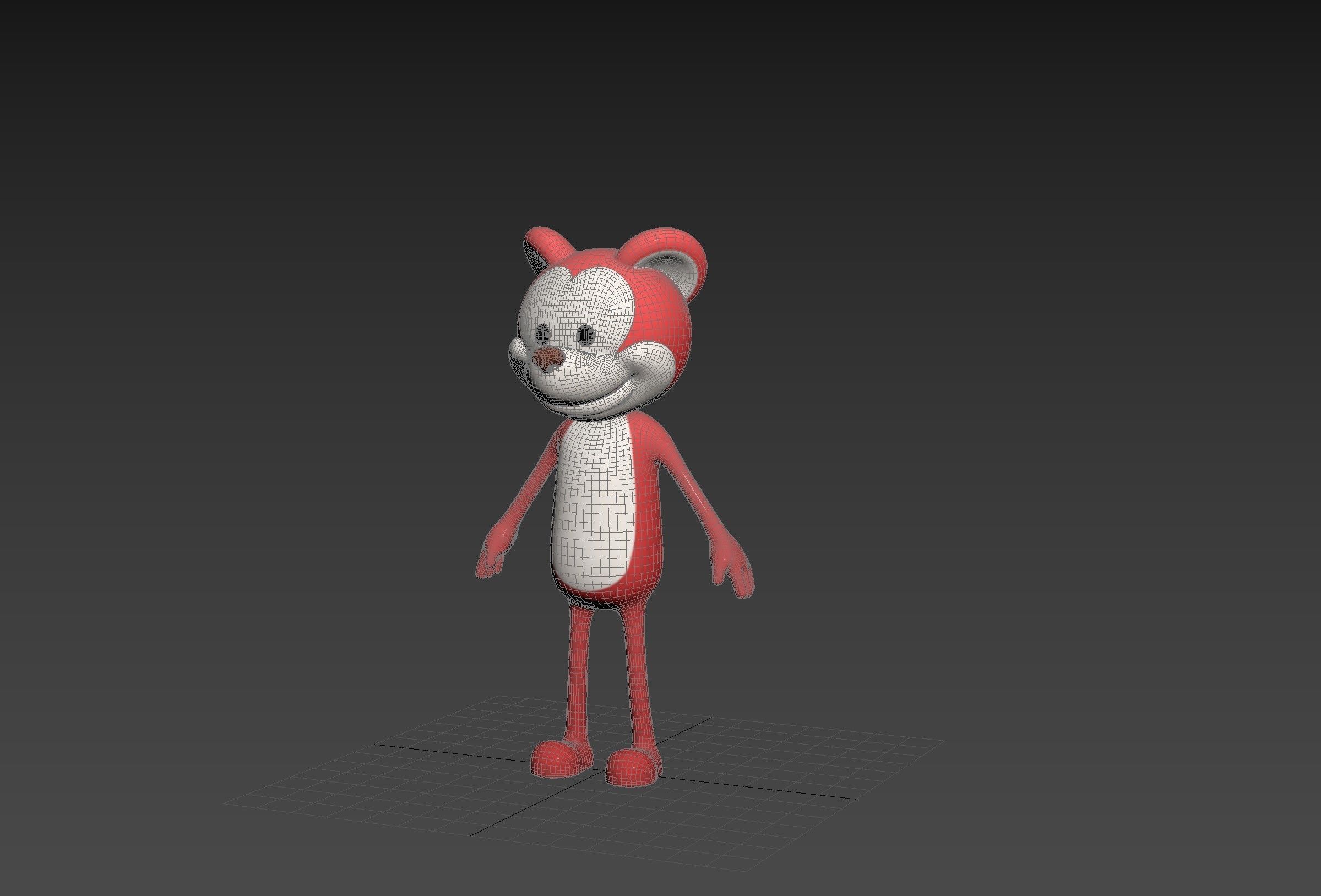 Mascot020 Johny 3D model_24