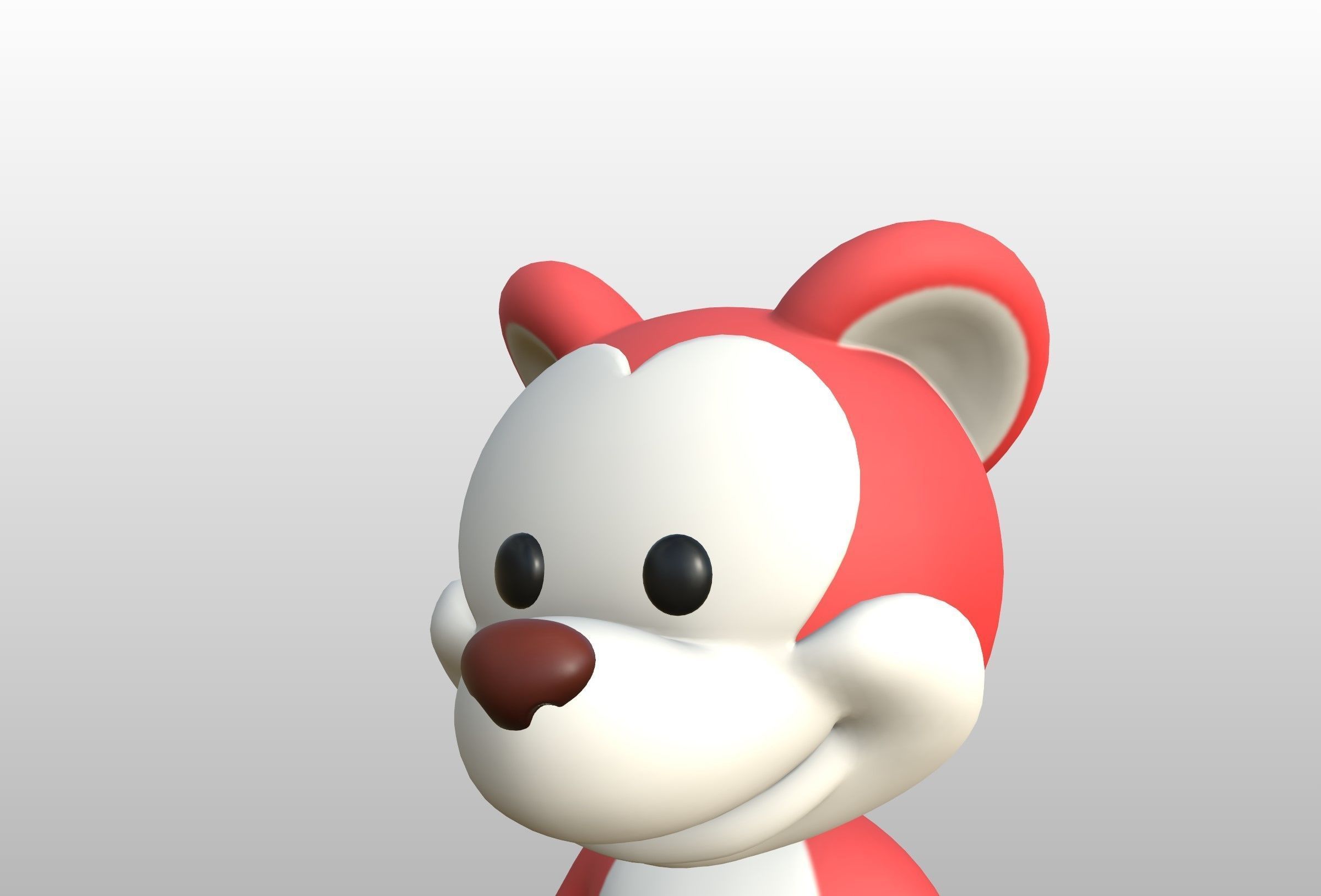 Mascot020 Johny 3D model_20