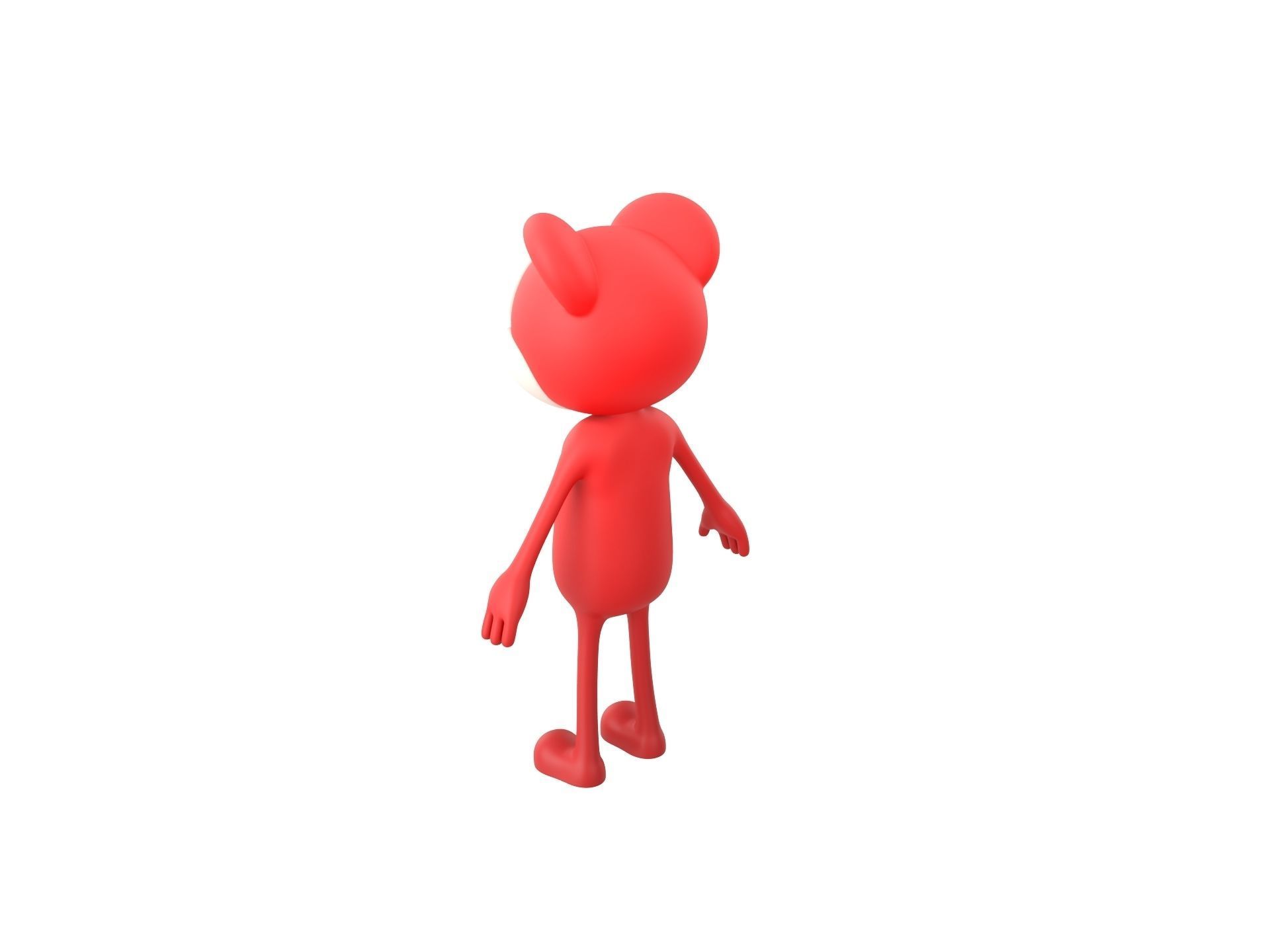 Mascot020 Johny 3D model_6