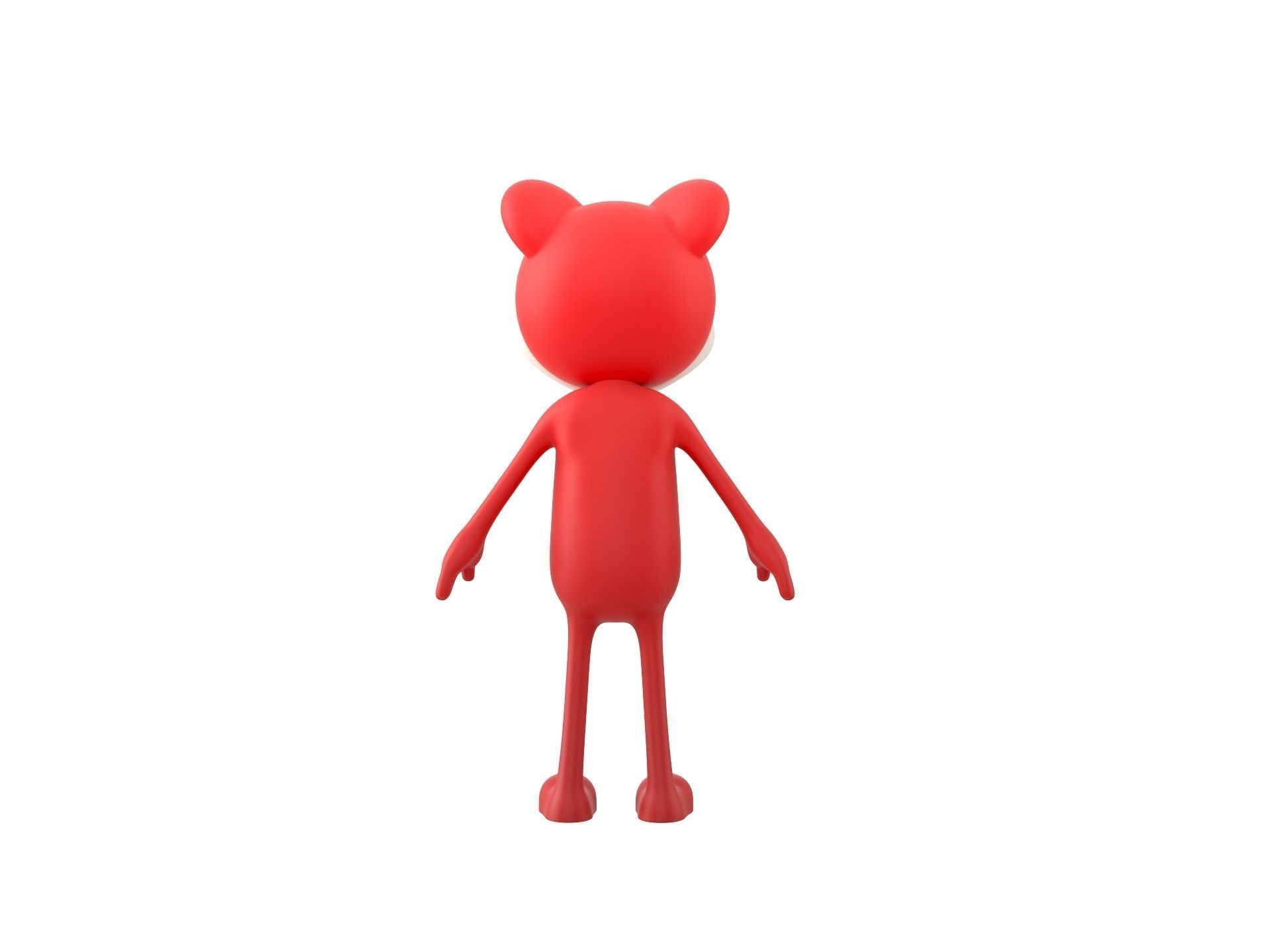 Mascot020 Johny 3D model_5