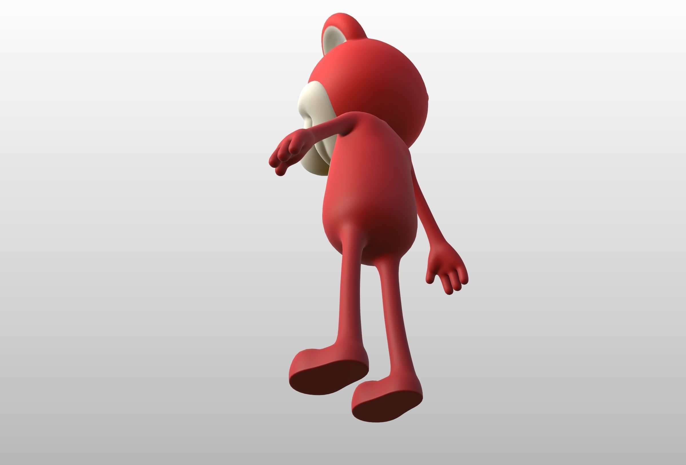 Mascot020 Johny 3D model_18