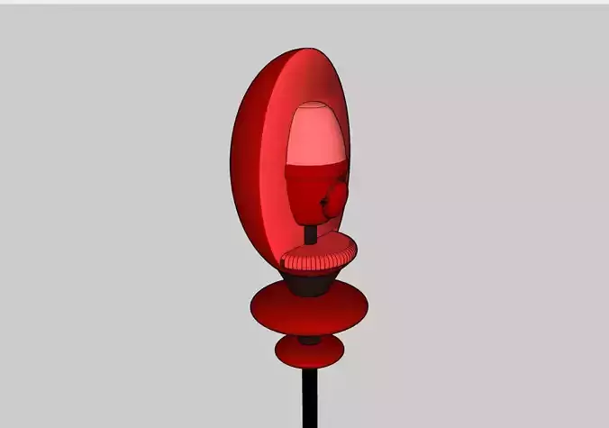 Hazbin Hotel - Alastor Staff Free 3D print model