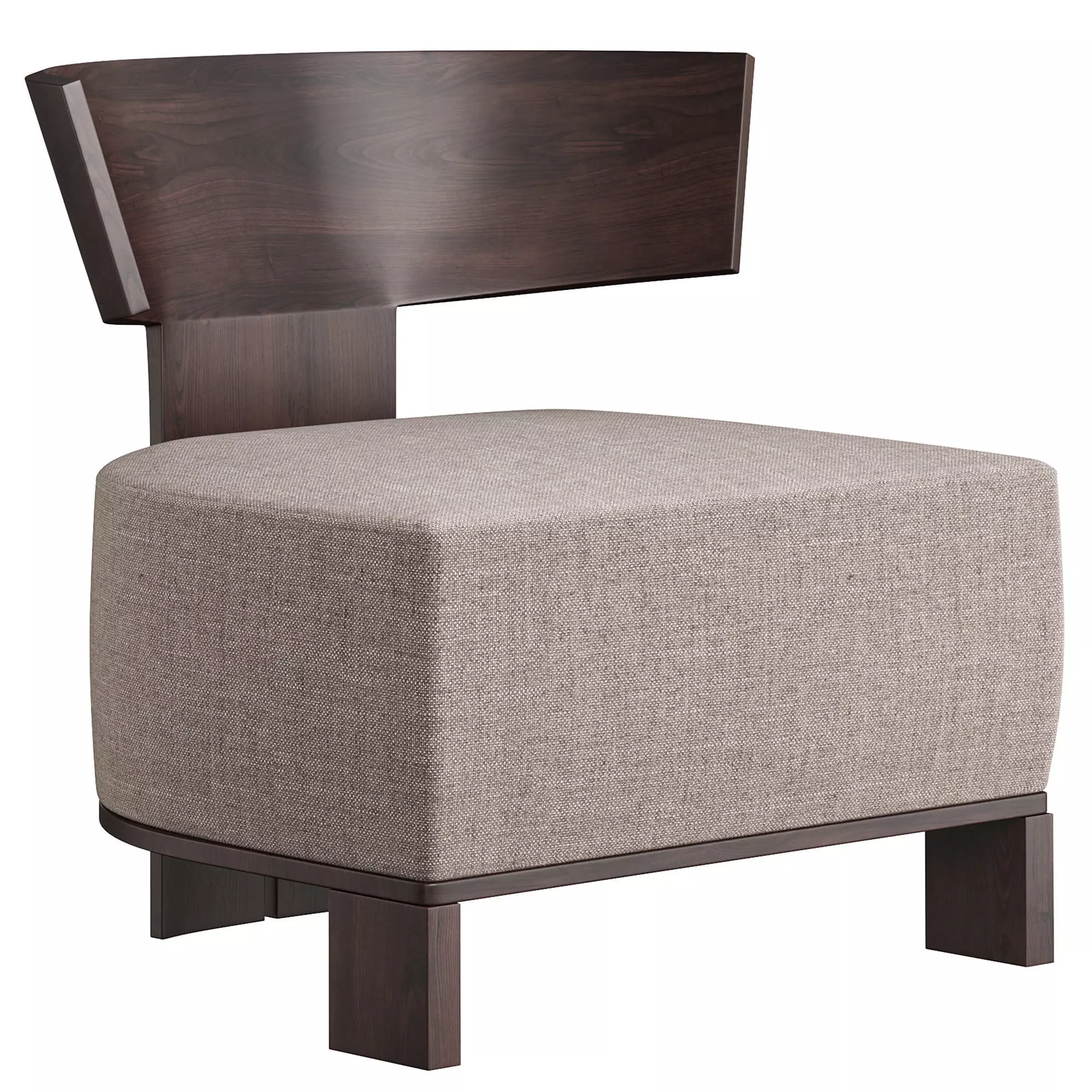 Clipper Armchairs 3D model