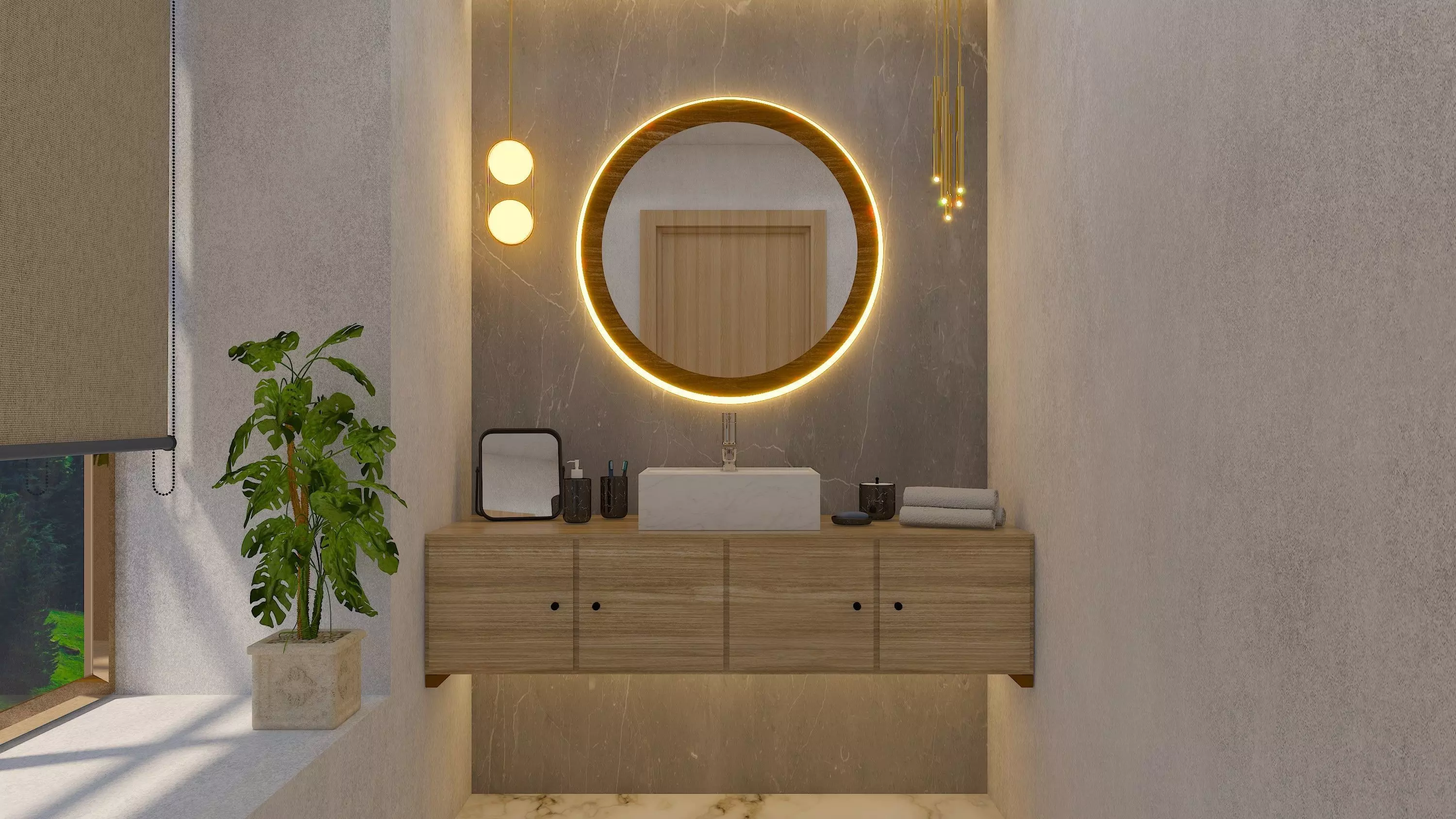 HAND WASHROOM 3D model_0