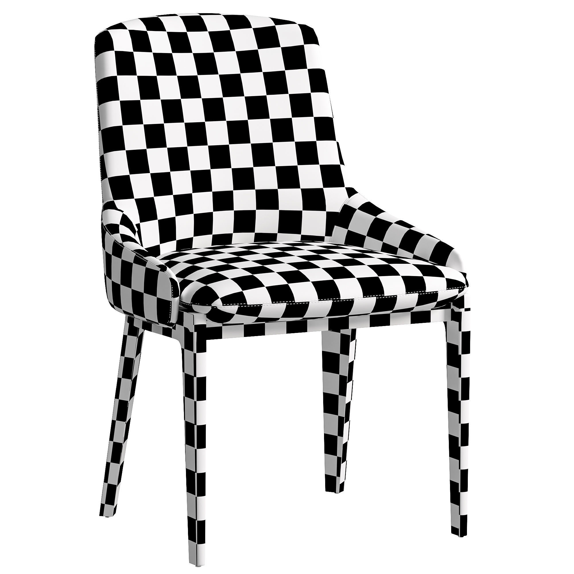 DEVON ARMCHAIR  3D model_4