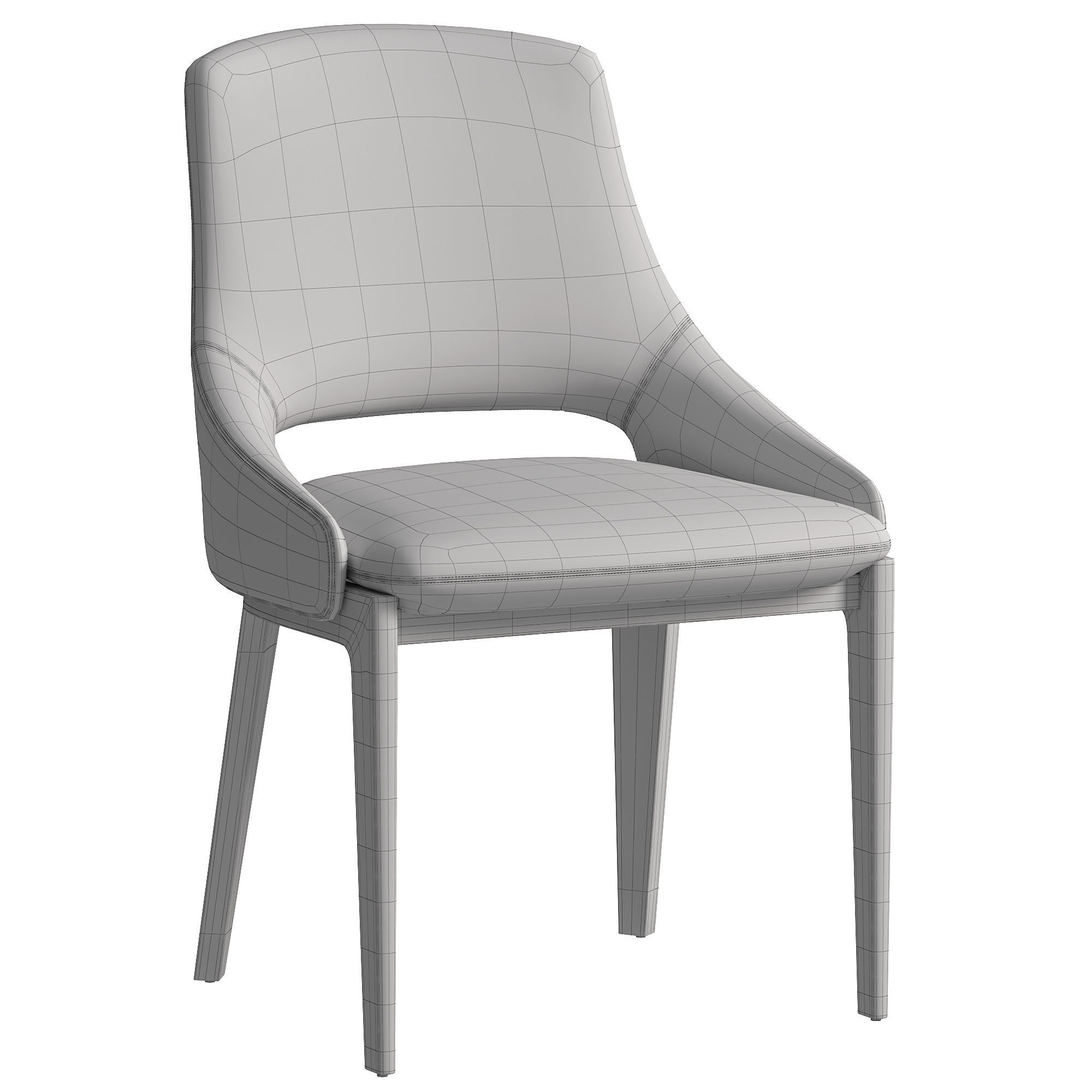 DEVON ARMCHAIR  3D model_3