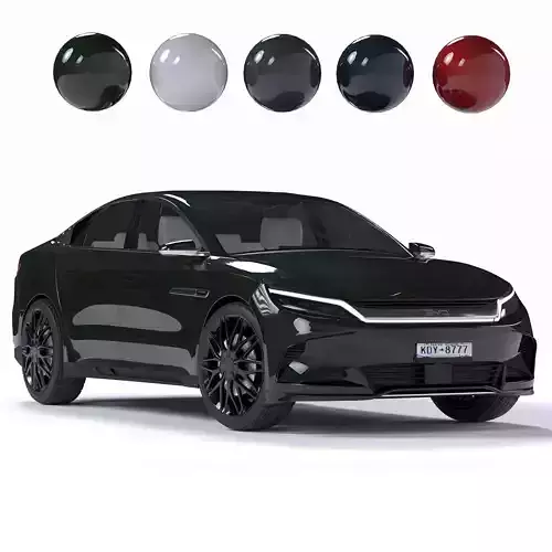 BYD HAN 2024 3d Model