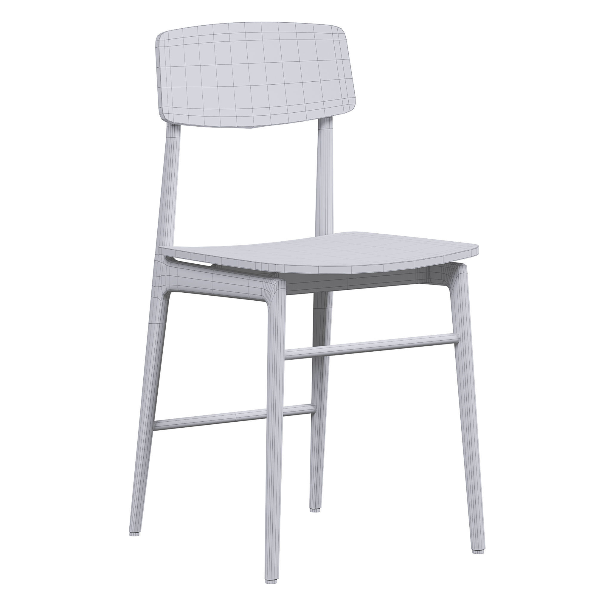 WOODY table 3D model_4