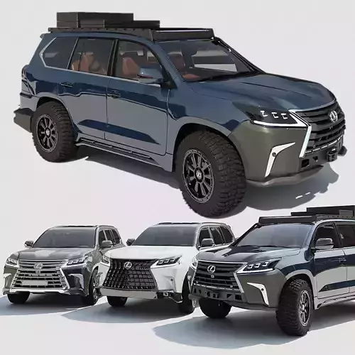 Lexus LX570 3d model