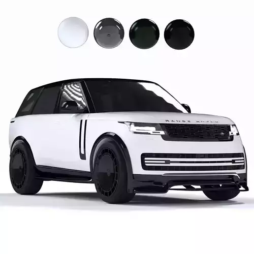 Range Rover 2024 3d Model