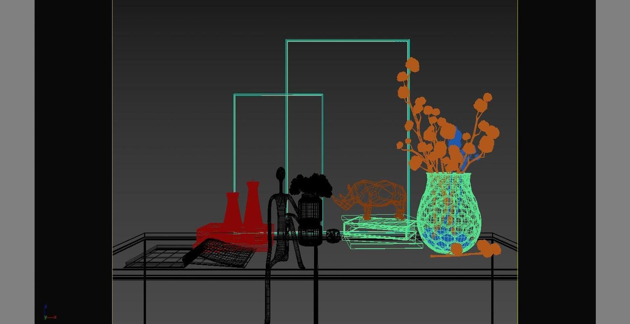 decoration Modern decorative 3D model_6