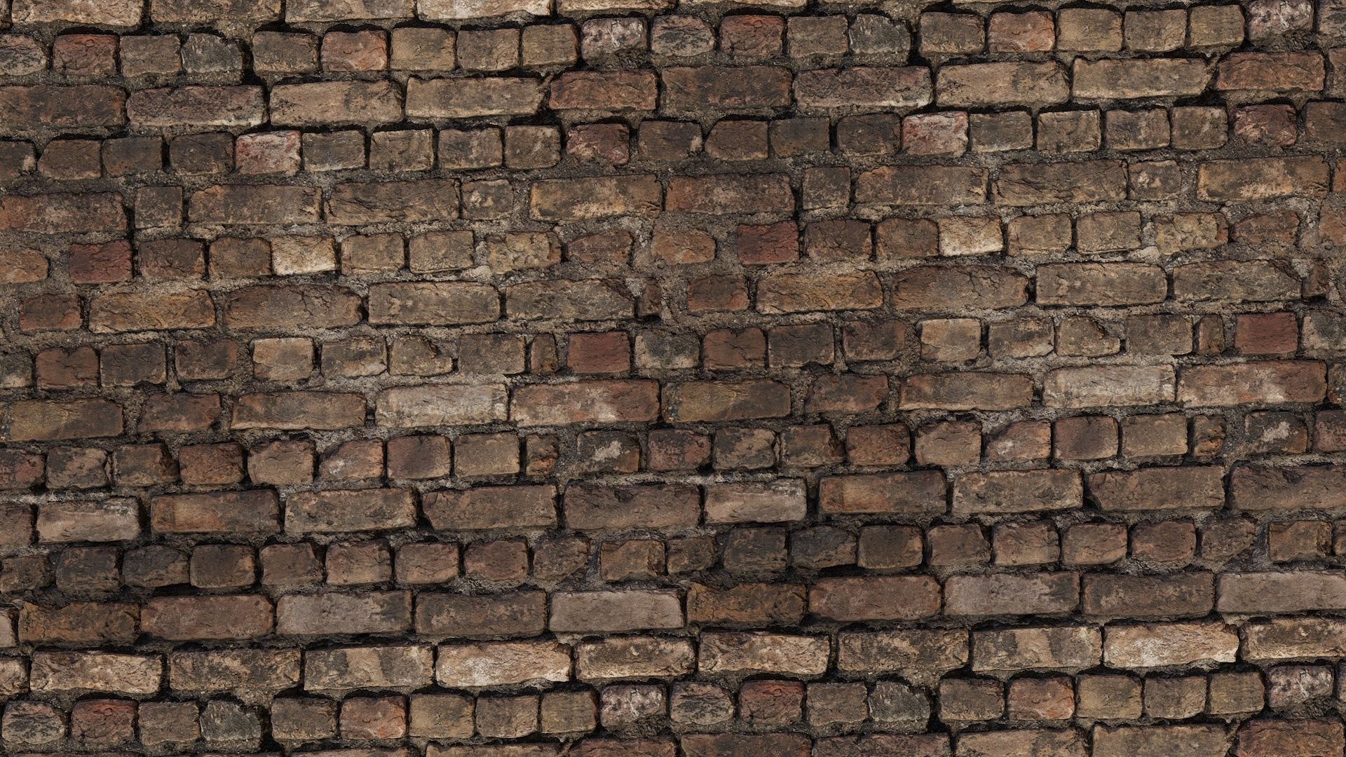 Old Brick Wall PBR Texture_7