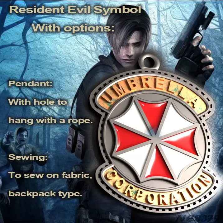 Resident Evil Symbol 3D print model_0