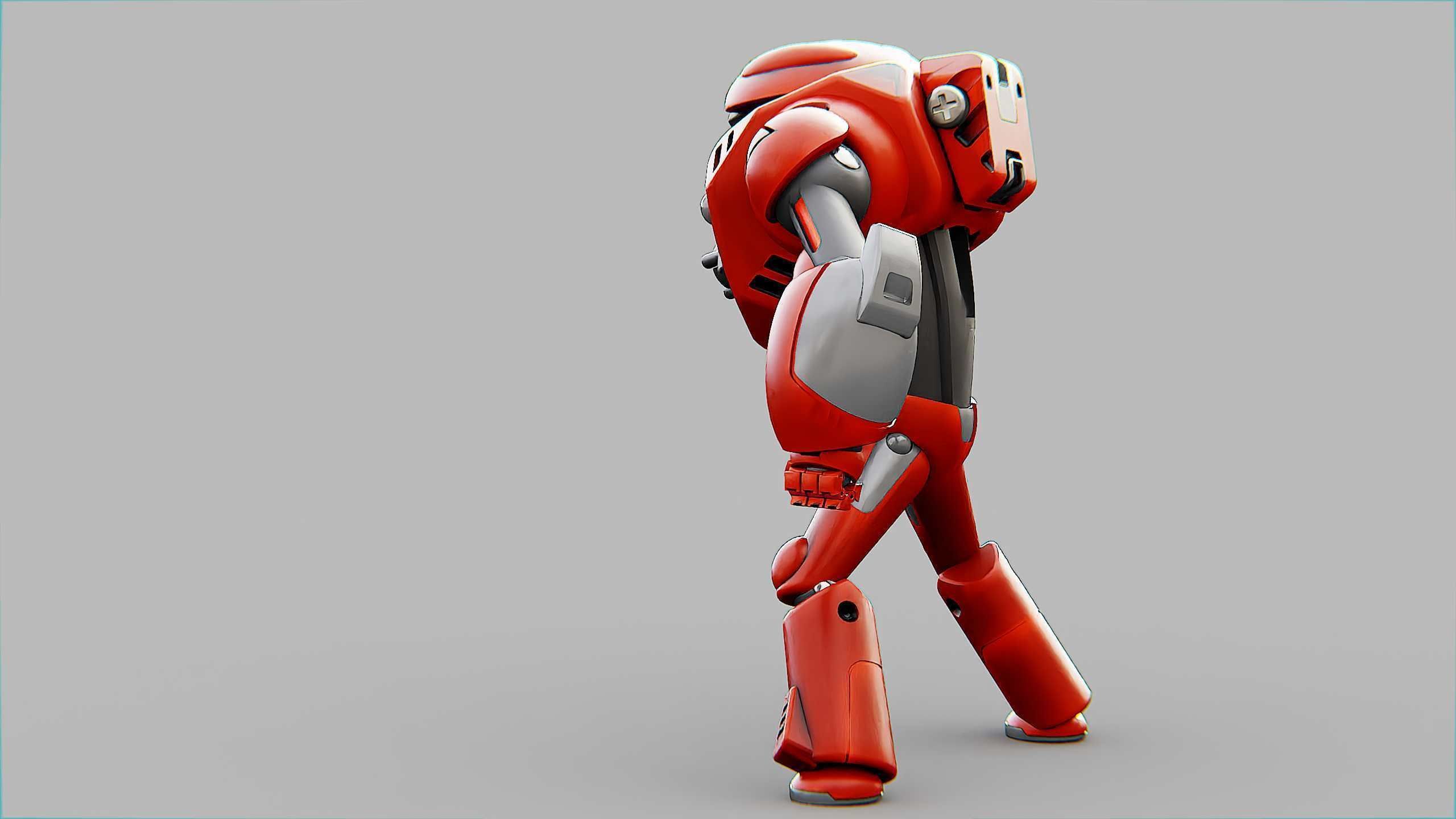 BATTLE DROID XZERONI Rigged for Unreal Engine - Unity - MIXAMO  3D model_8