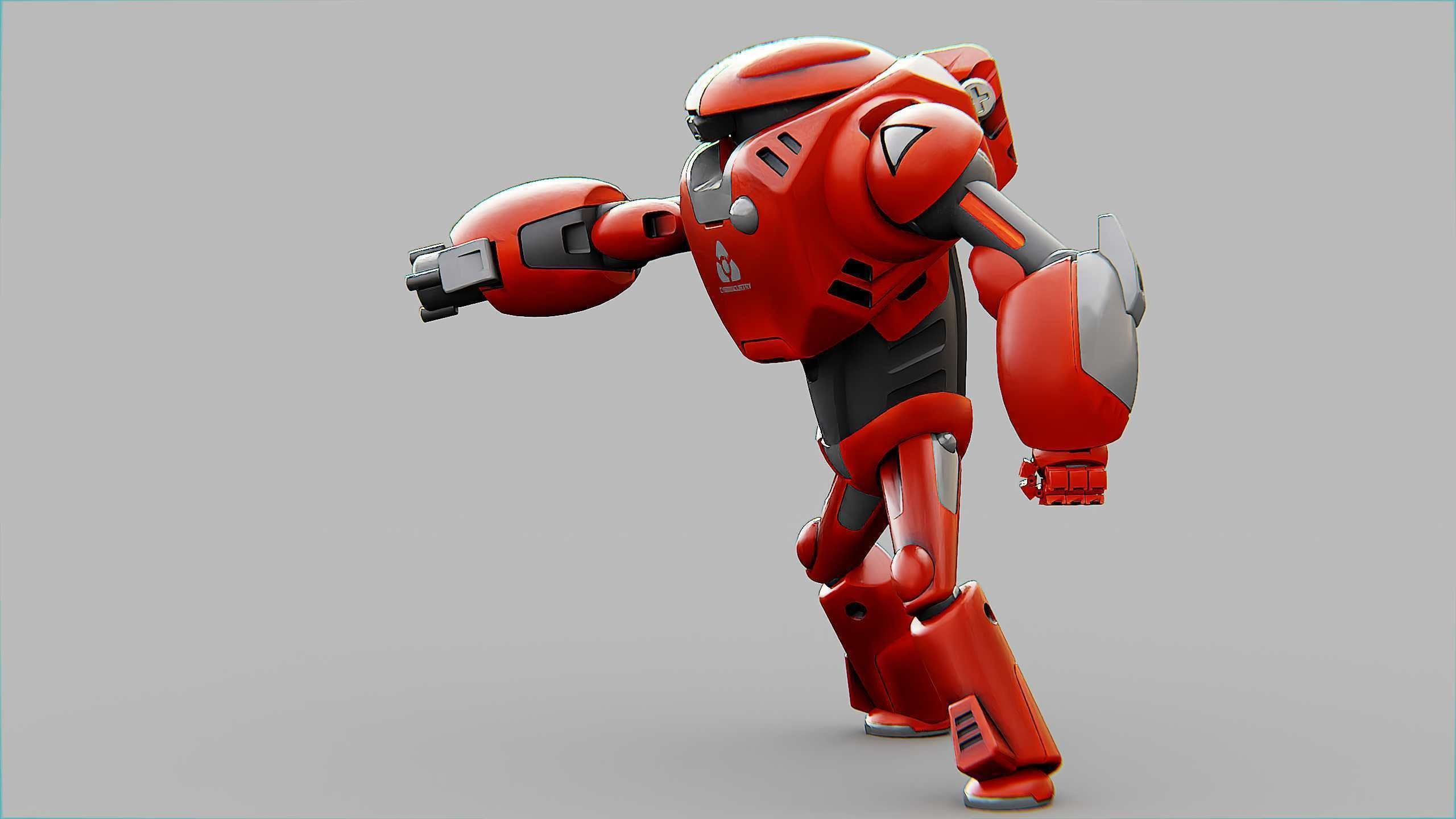 BATTLE DROID XZERONI Rigged for Unreal Engine - Unity - MIXAMO  3D model_6