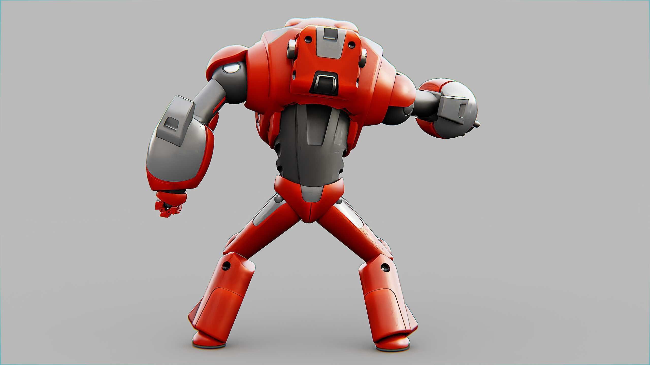 BATTLE DROID XZERONI Rigged for Unreal Engine - Unity - MIXAMO  3D model_11