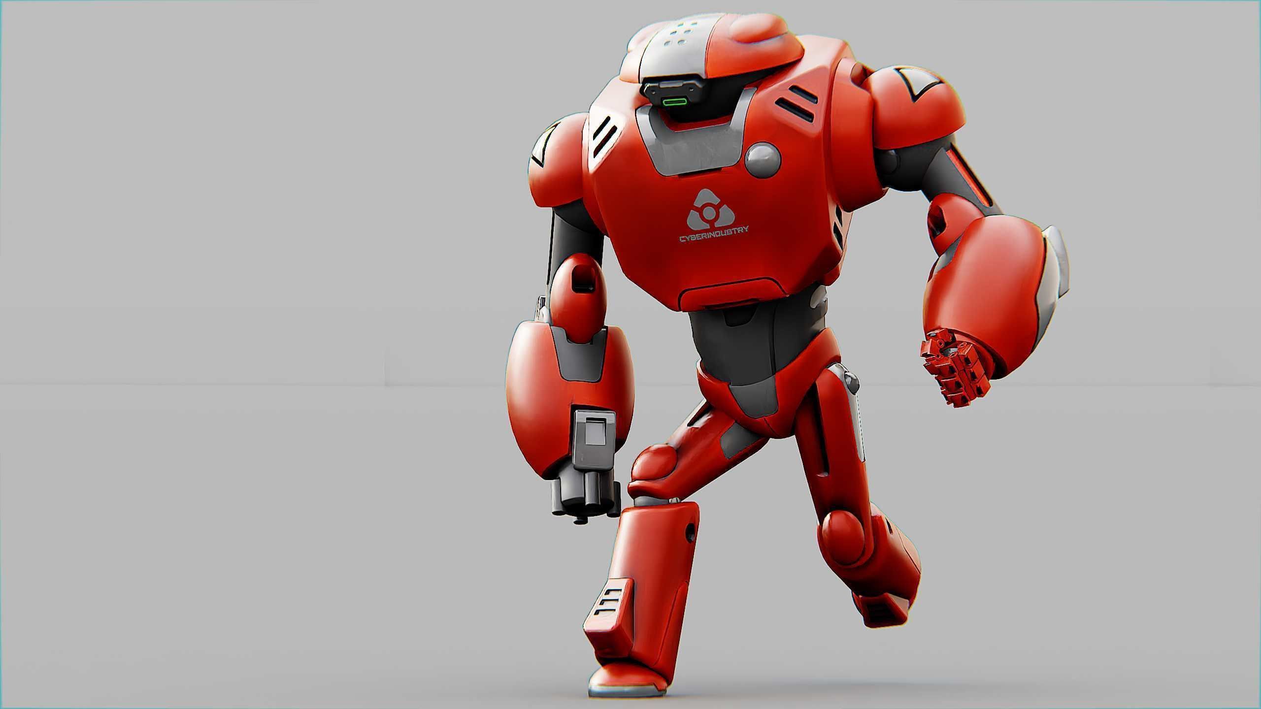 BATTLE DROID XZERONI Rigged for Unreal Engine - Unity - MIXAMO  3D model_31