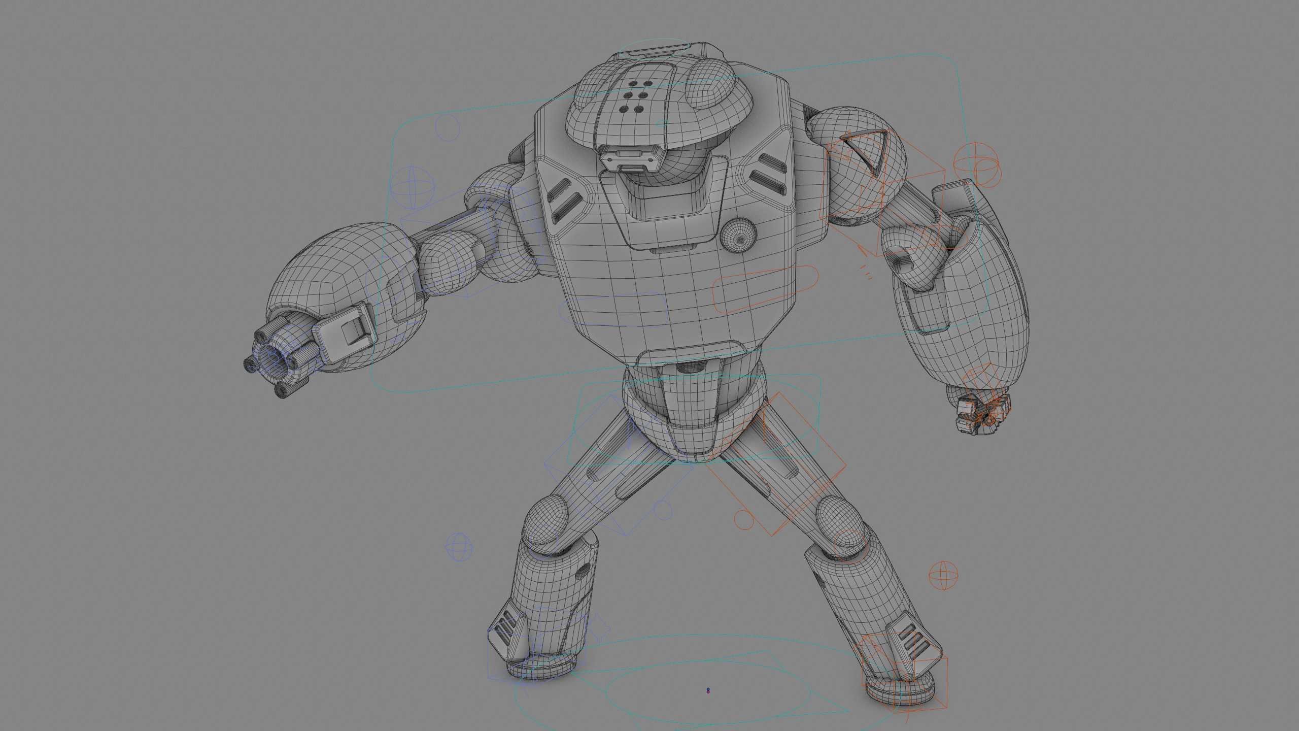 BATTLE DROID XZERONI Rigged for Unreal Engine - Unity - MIXAMO  3D model_40
