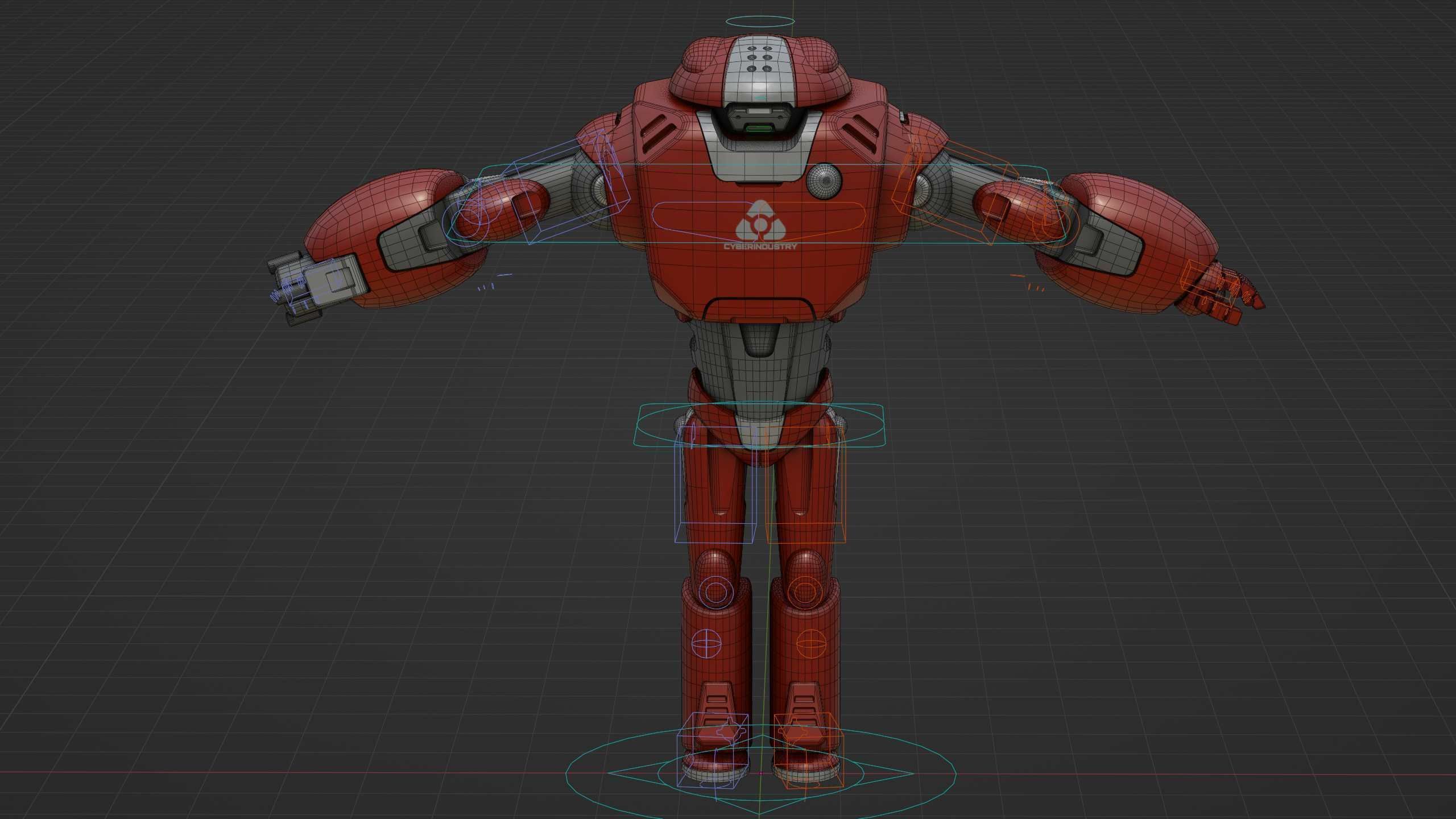 BATTLE DROID XZERONI Rigged for Unreal Engine - Unity - MIXAMO  3D model_39