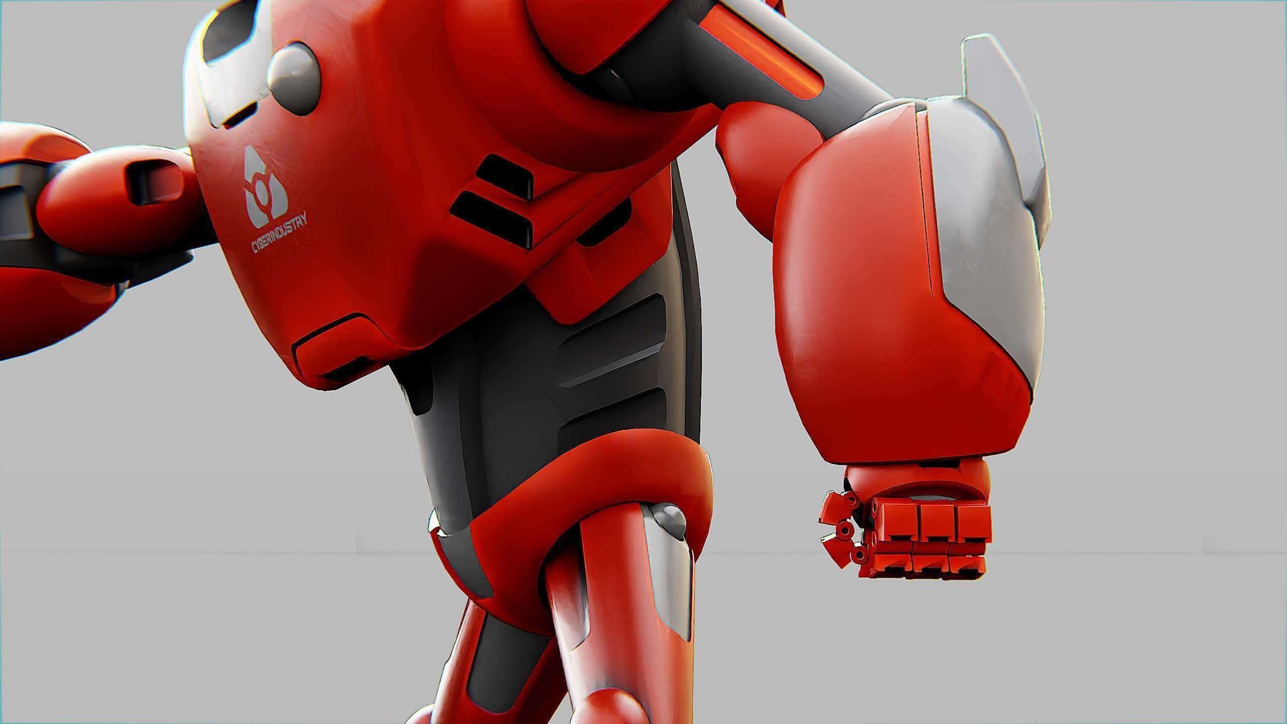 BATTLE DROID XZERONI Rigged for Unreal Engine - Unity - MIXAMO  3D model_23