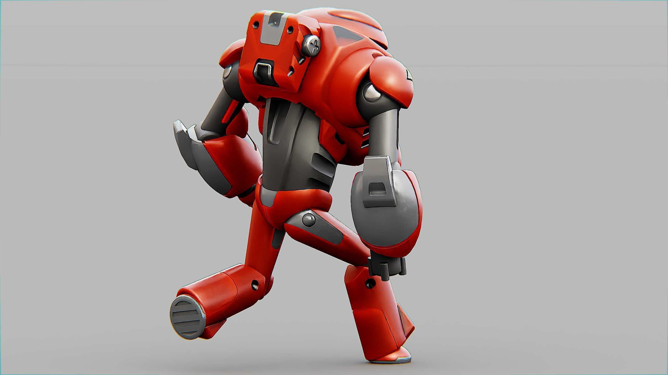 BATTLE DROID XZERONI Rigged for Unreal Engine - Unity - MIXAMO  3D model_30