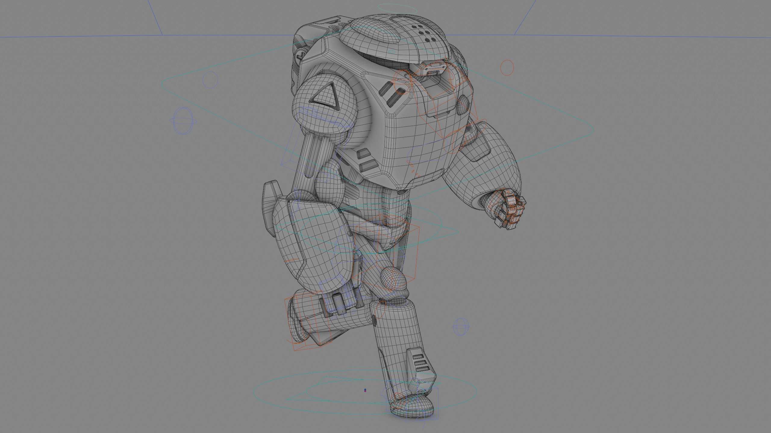 BATTLE DROID XZERONI Rigged for Unreal Engine - Unity - MIXAMO  3D model_42