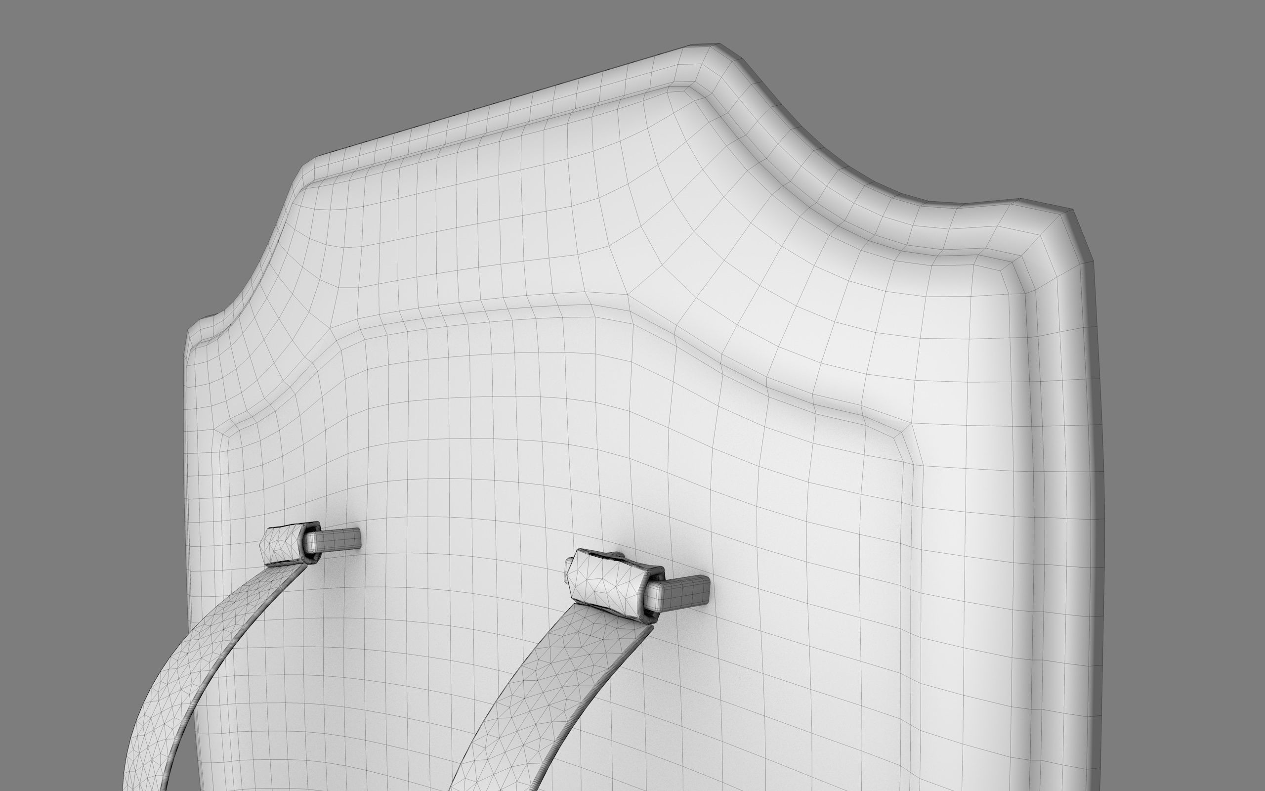 ANCIENT EGYPTIAN WAR SHIELD 3D MODEL Low-poly 3D model_29