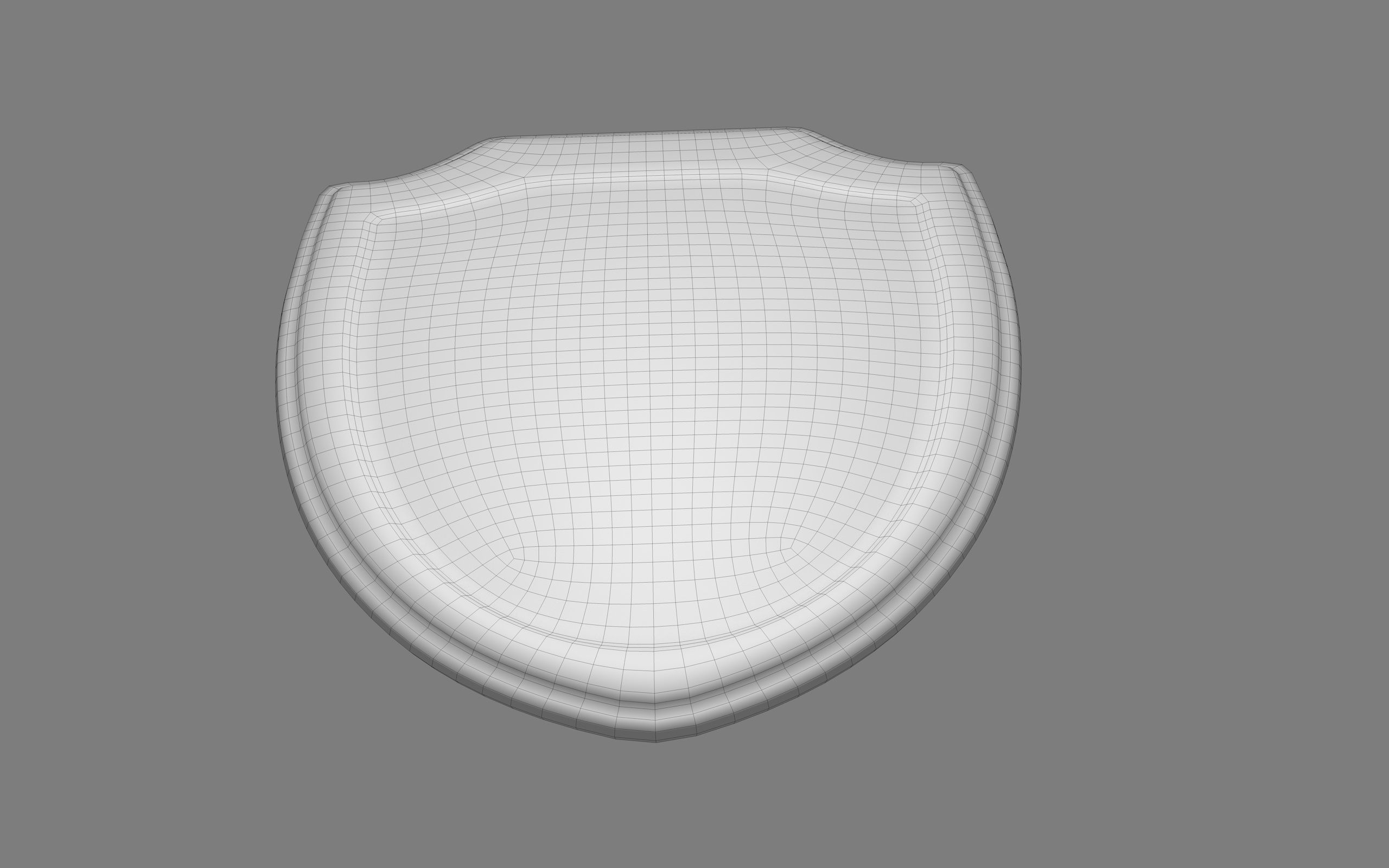 ANCIENT EGYPTIAN WAR SHIELD 3D MODEL Low-poly 3D model_26