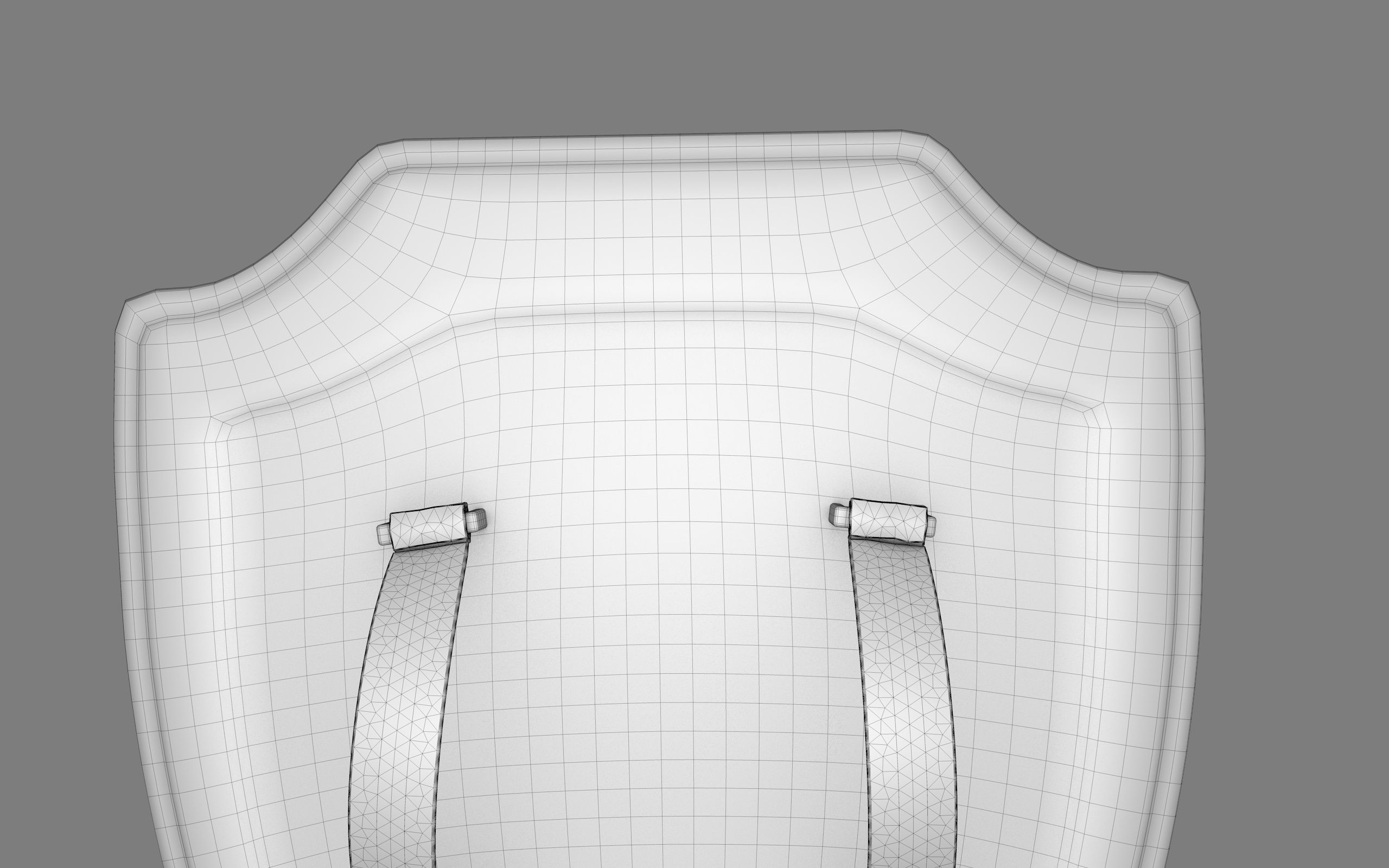 ANCIENT EGYPTIAN WAR SHIELD 3D MODEL Low-poly 3D model_30