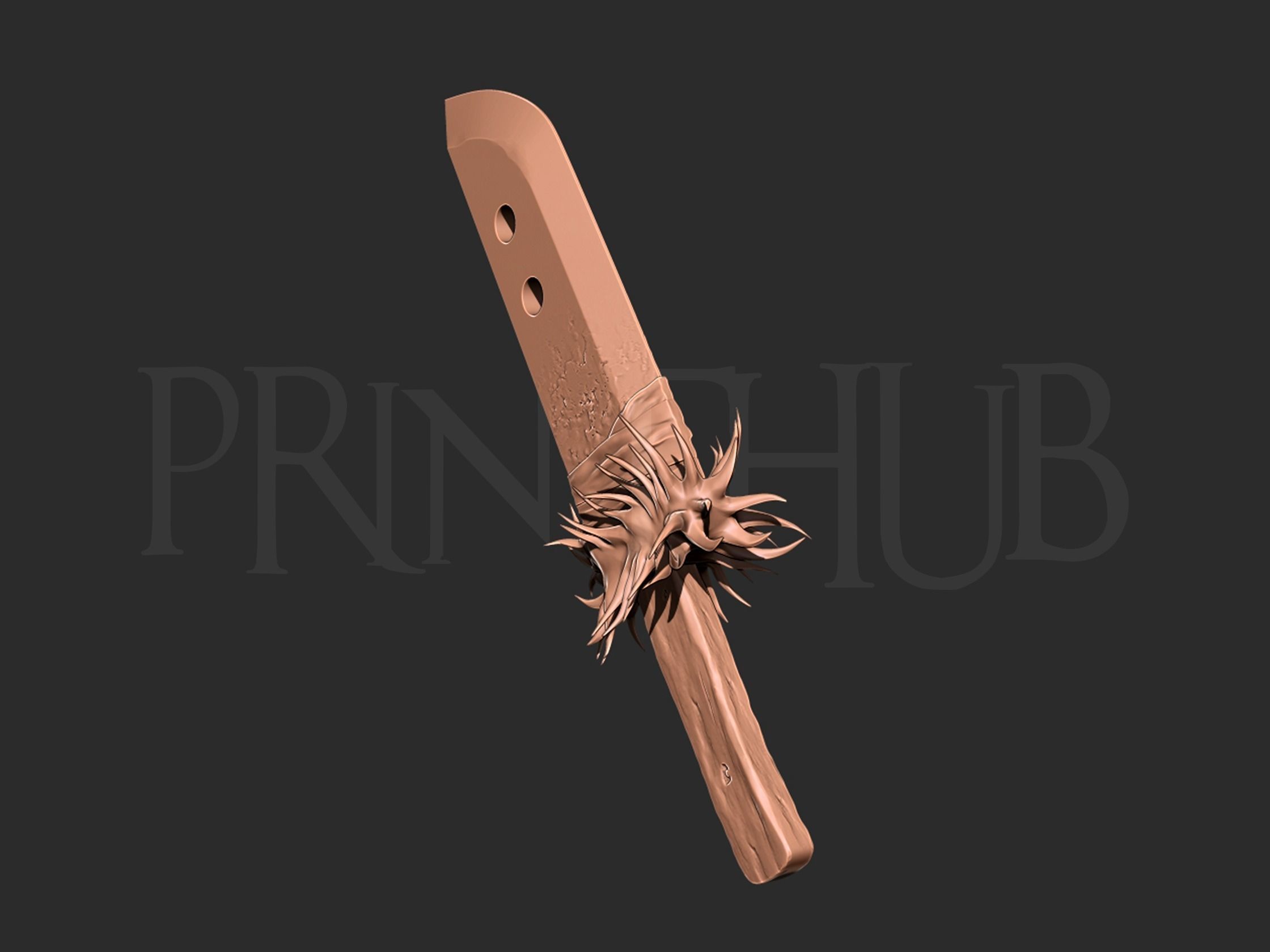 Slaughter Demon Blade - Maki Zenin Jujutsu Kaisen 3D print model_1
