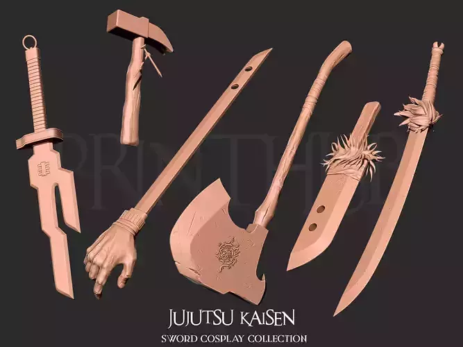Jujutsu Kaisen - Sword Cosplay Collection  