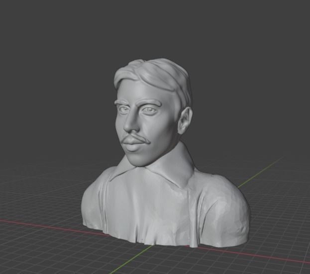 Antonio Stradivari 3D print model_8