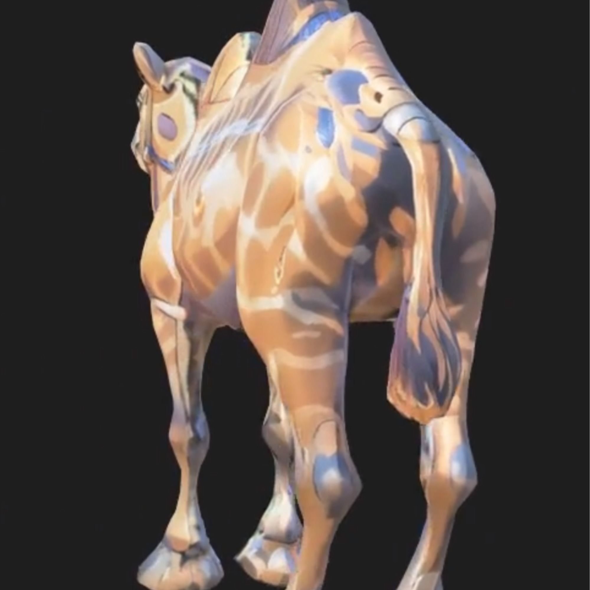 Camel Model 3D 3D model_1