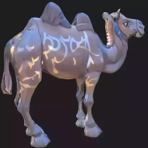 Camel Model 3D 3D model