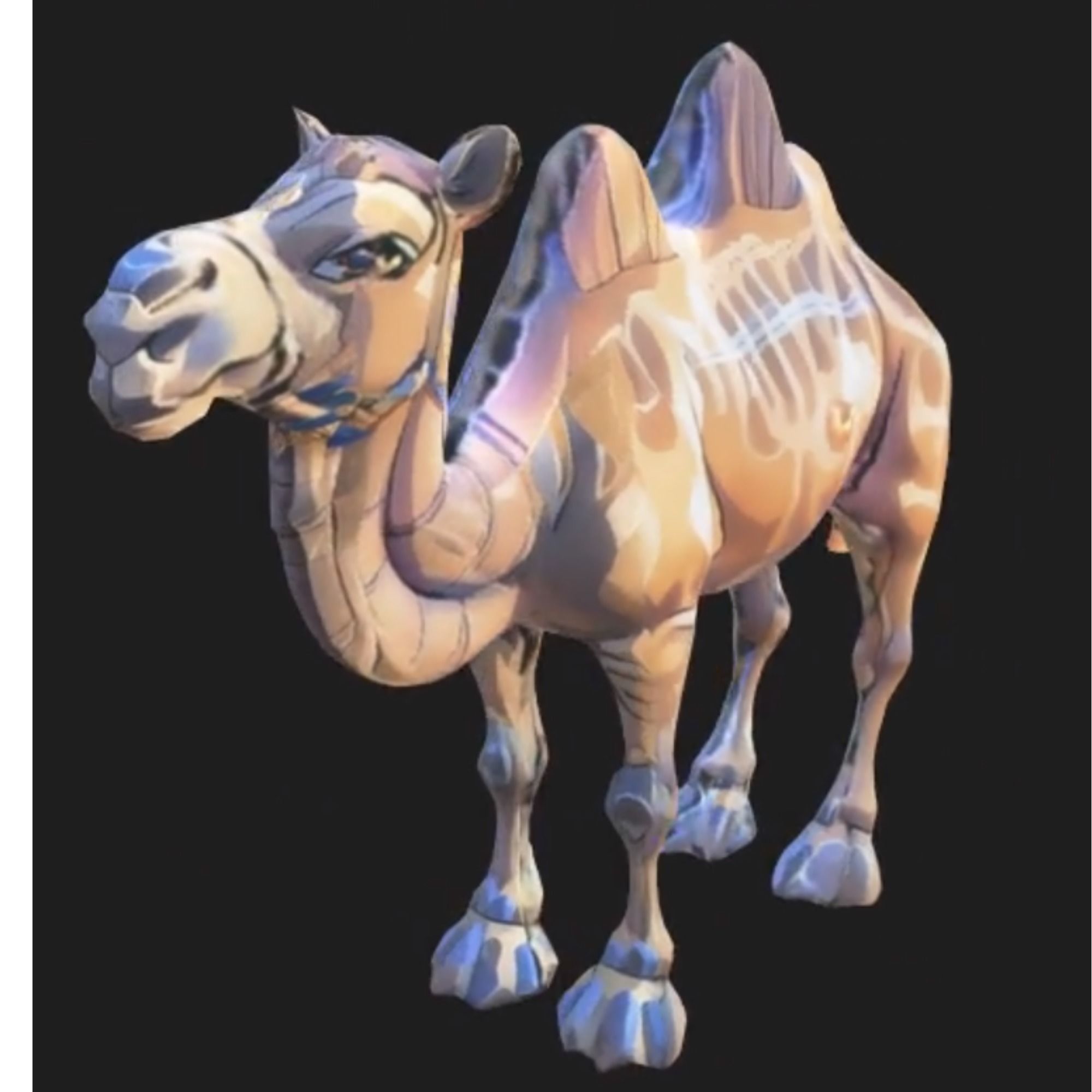Camel Model 3D 3D model_3