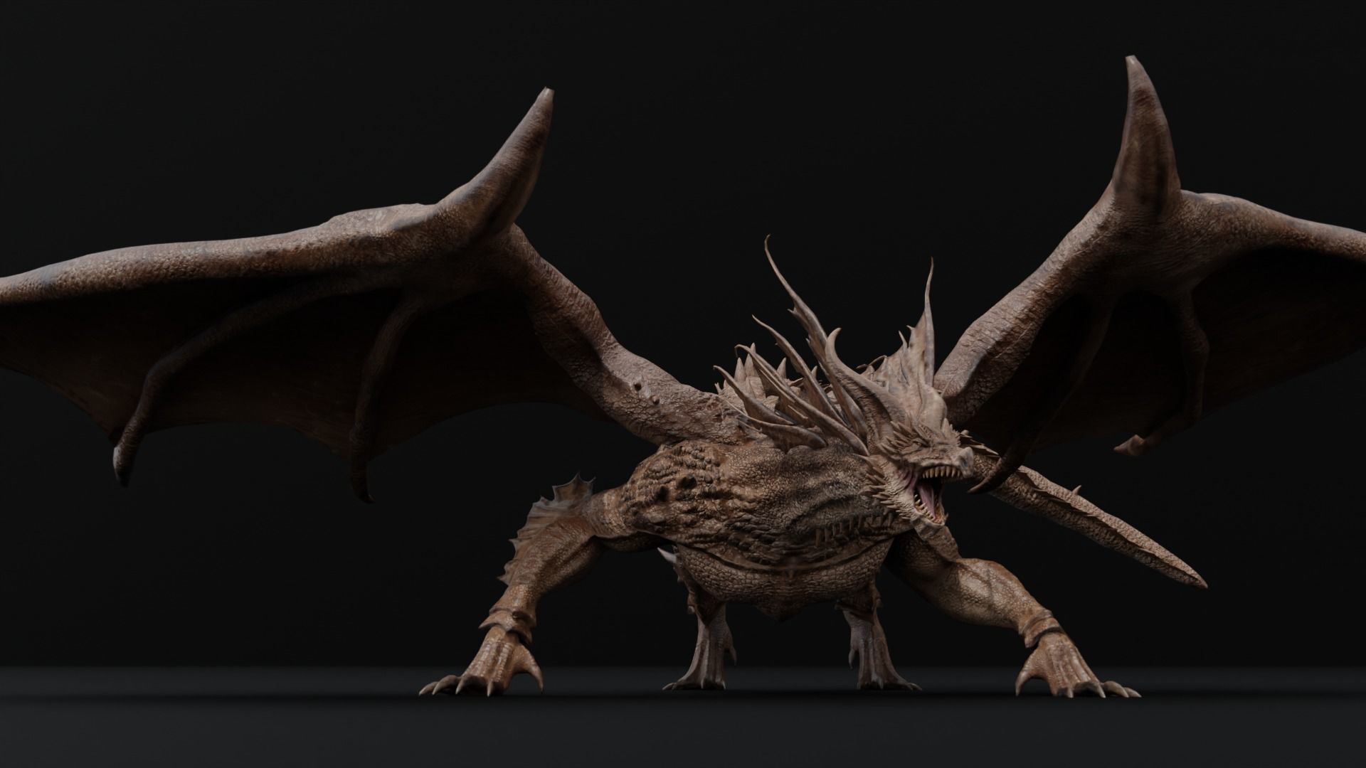 Dragons Creature 3D Model Collection_17