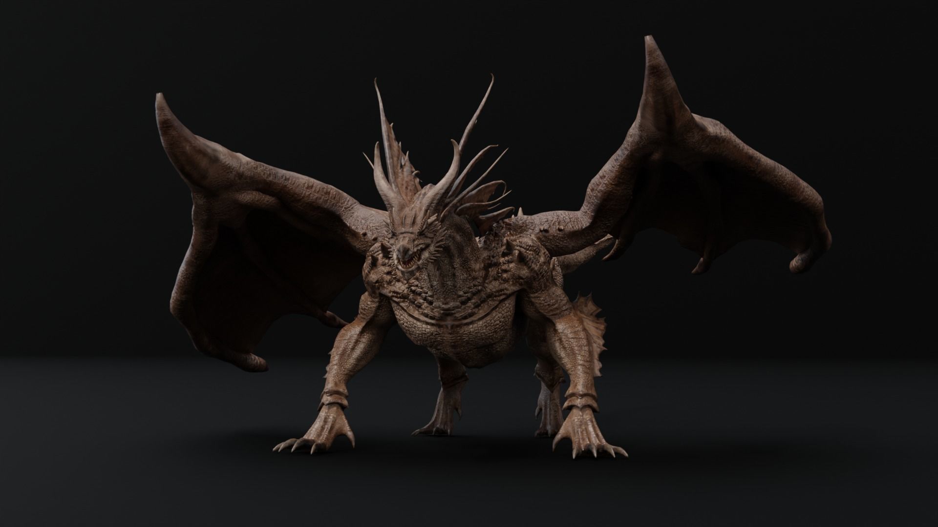 Dragons Creature 3D Model Collection_20