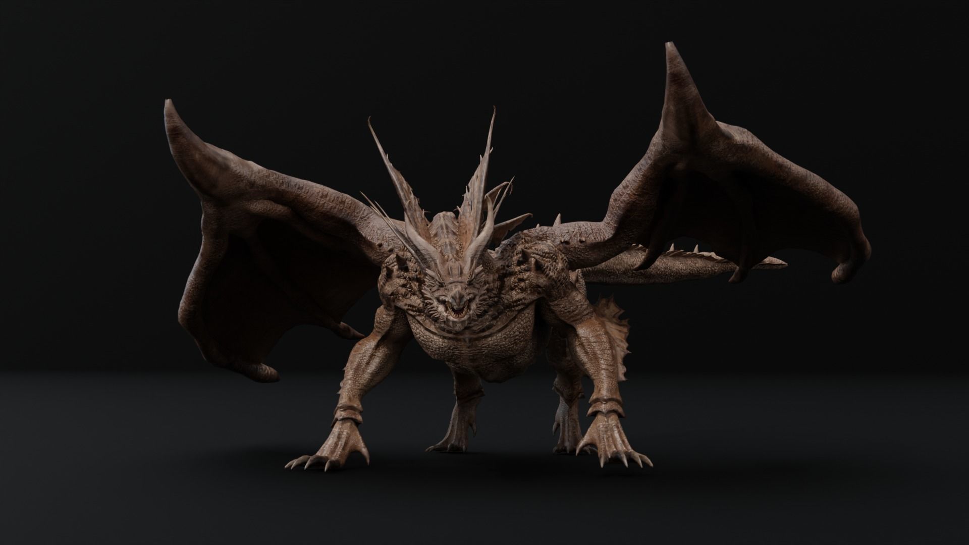 Dragons Creature 3D Model Collection_18